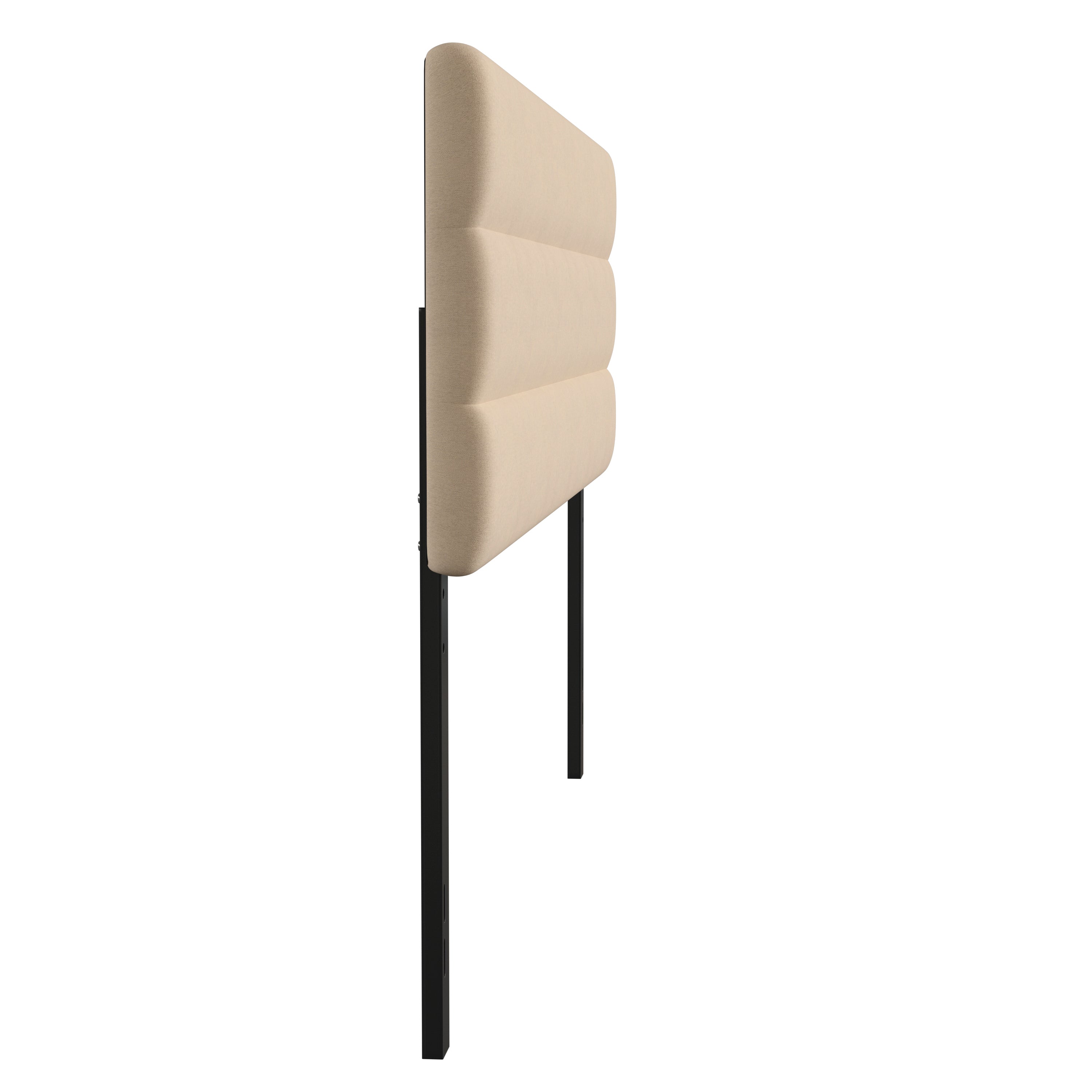 Paxton Channel Stitched Upholstered Headboard, Adjustable Height from 44.5" to 57.25"