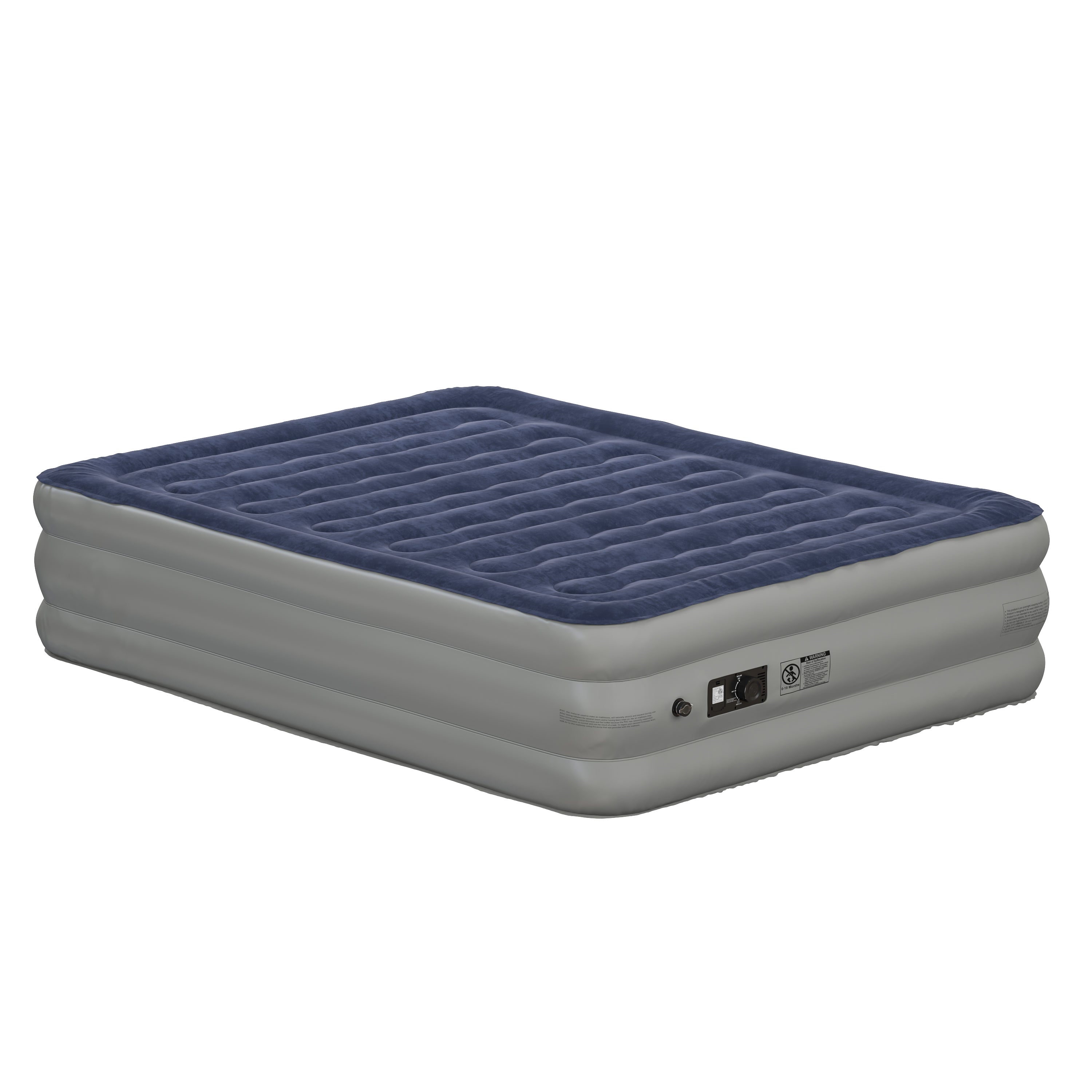 18 inch Air Mattress with ETL Certified Internal Electric Pump and Carrying Case-Air Mattress-Flash Furniture-Wall2Wall Furnishings