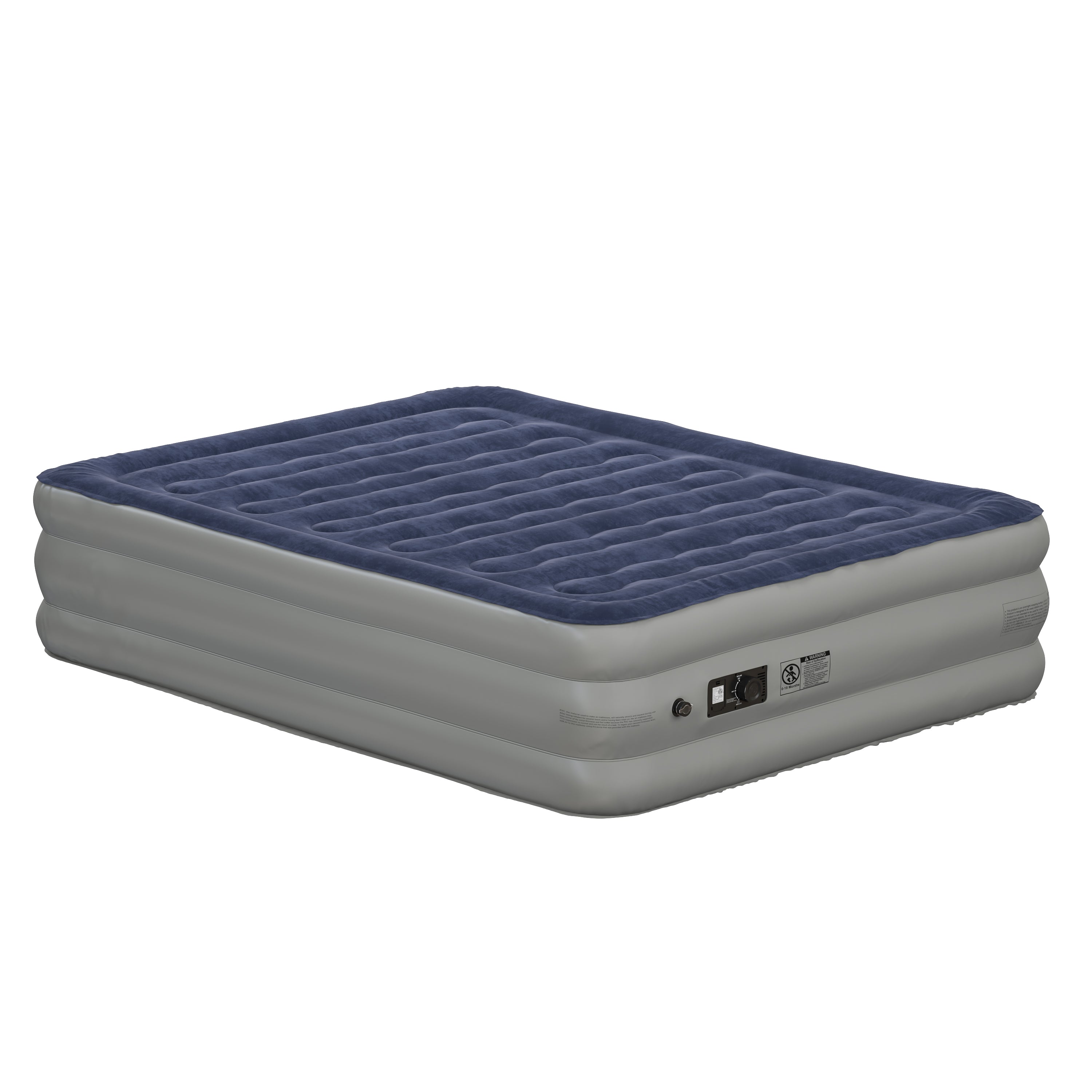18 inch Air Mattress with ETL Certified Internal Electric Pump and Carrying Case