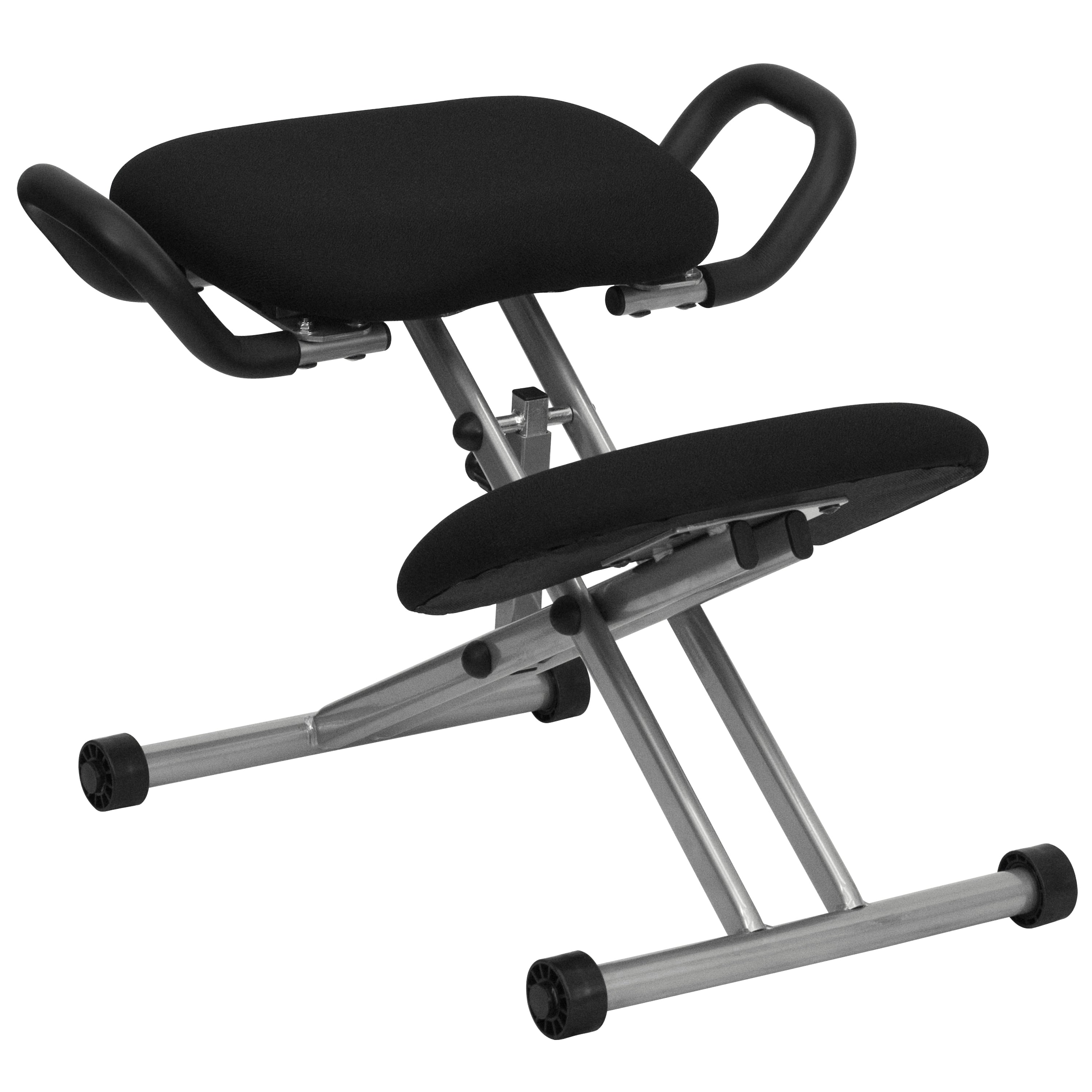 Ergonomic Kneeling Office Chair with Handles-Office Chair-Flash Furniture-Wall2Wall Furnishings