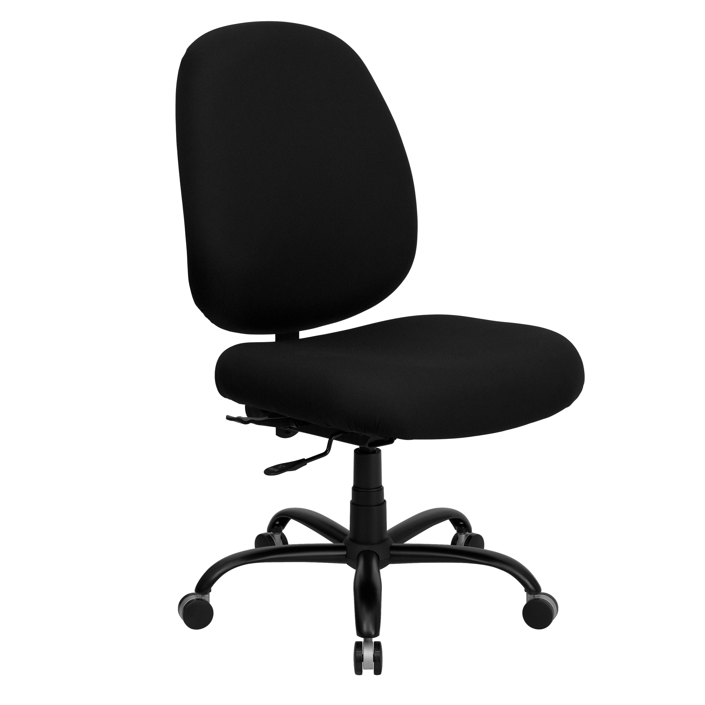 HERCULES Series Big & Tall 400 lb. Rated Fabric Executive Swivel Ergonomic Office Chair with Adjustable Back Height-Big & Tall Office Chair-Flash Furniture-Wall2Wall Furnishings