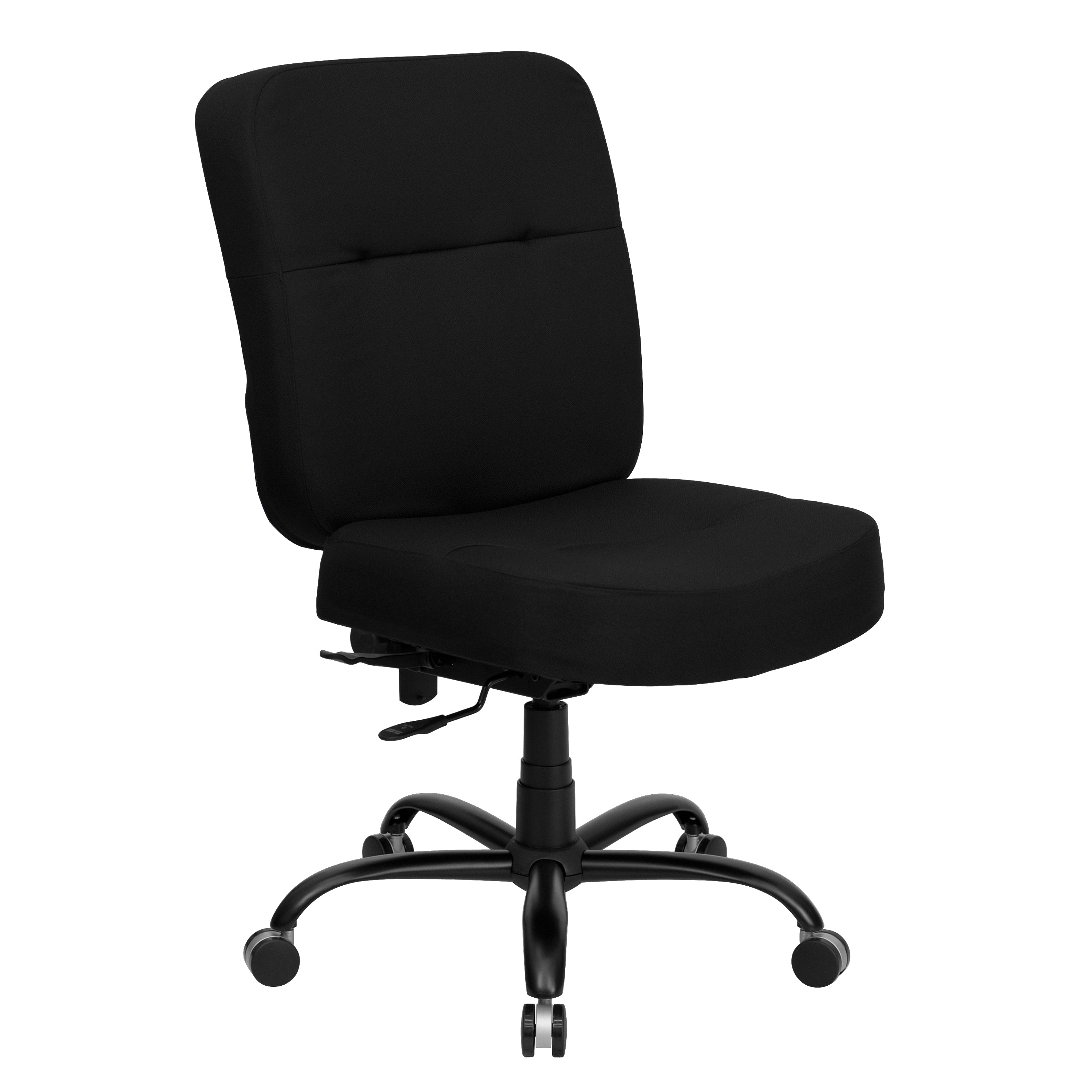 HERCULES Series Big & Tall 400 lb. Rated Executive Swivel Ergonomic Office Chair with Rectangular Back-Big & Tall Office Chair-Flash Furniture-Wall2Wall Furnishings
