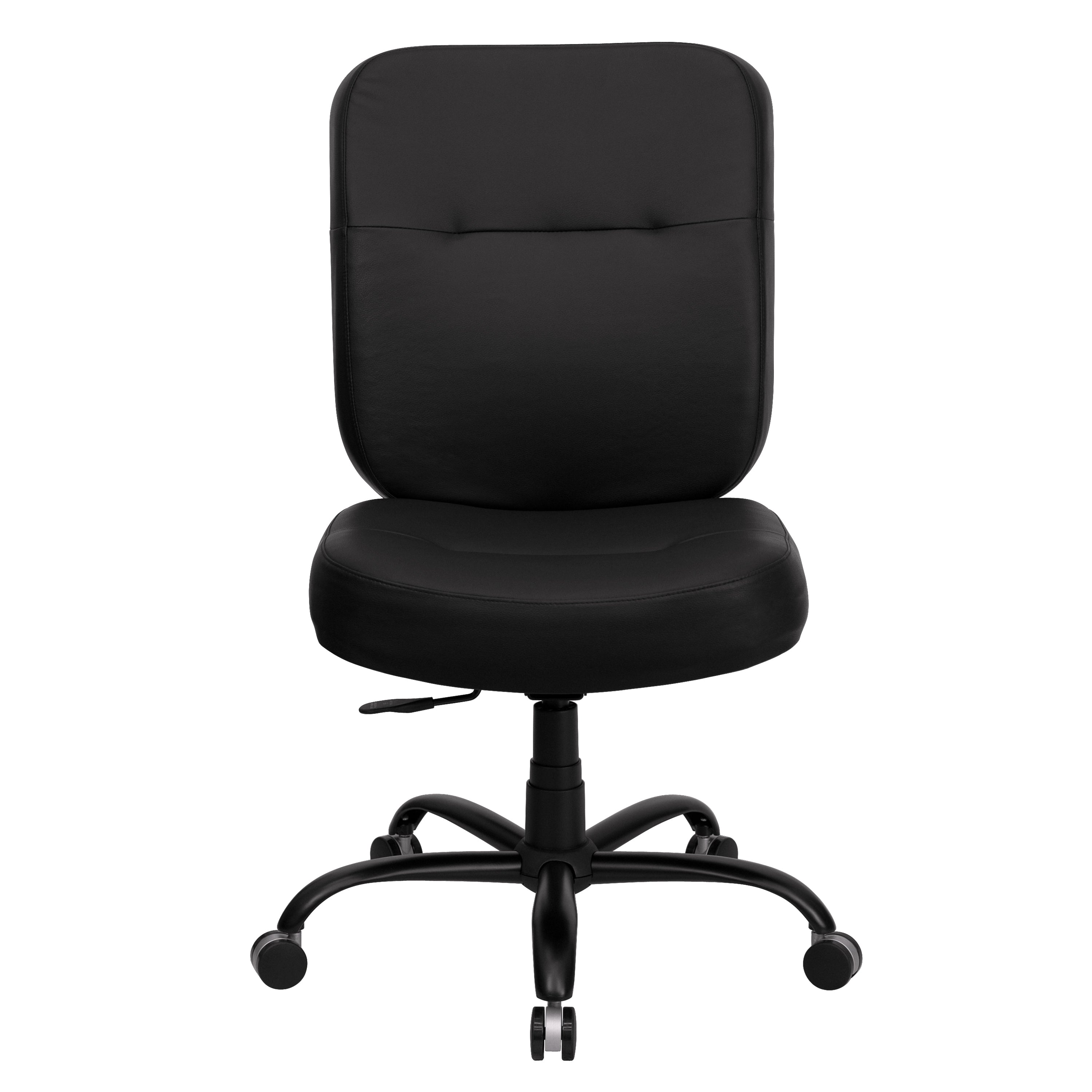 HERCULES Series Big & Tall 400 lb. Rated Executive Swivel Ergonomic Office Chair with Rectangular Back-Big & Tall Office Chair-Flash Furniture-Wall2Wall Furnishings
