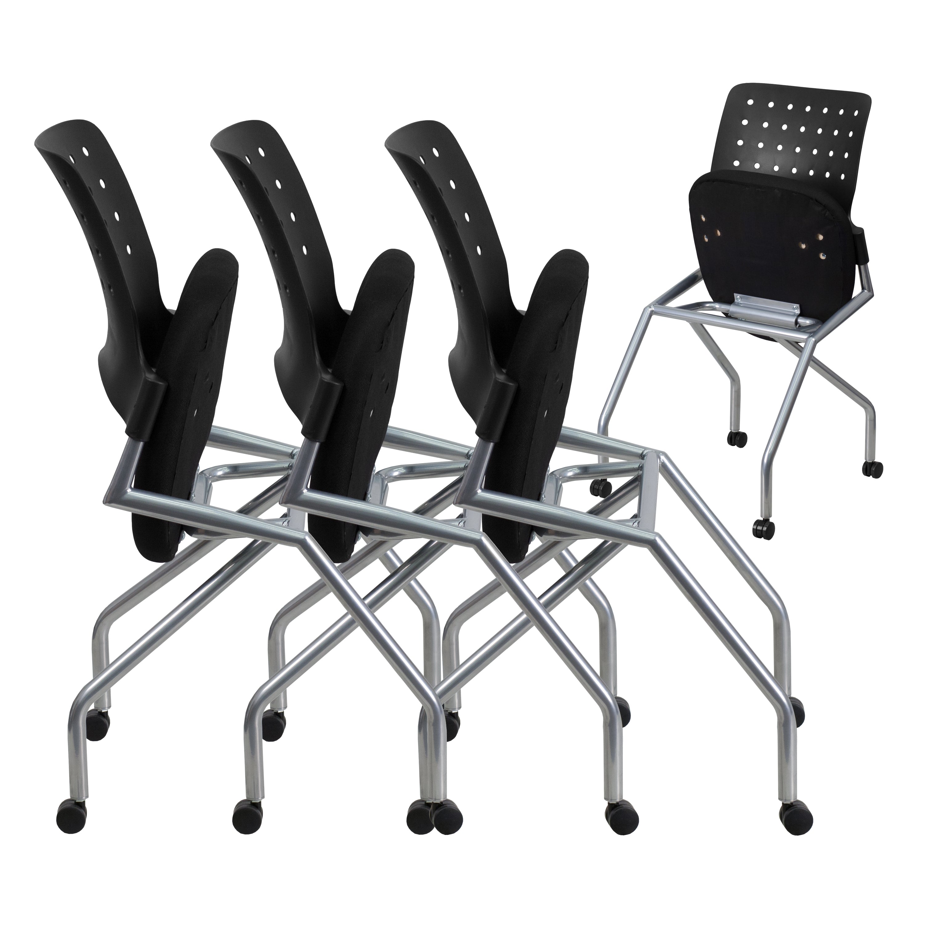 Galaxy Mobile Nesting Chair-Office Chair-Flash Furniture-Wall2Wall Furnishings