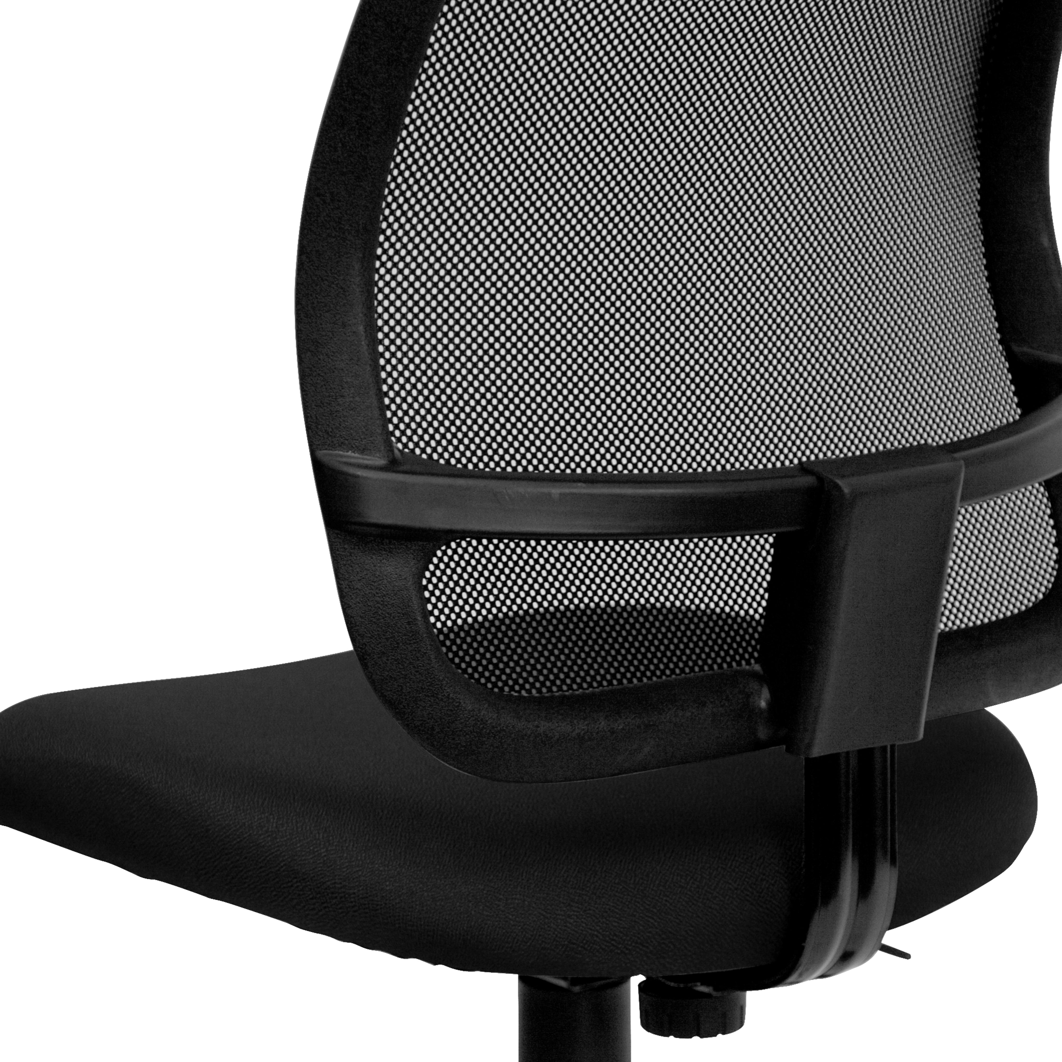 Mid-Back Mesh Swivel Task Office Chair-Office Chair-Flash Furniture-Wall2Wall Furnishings