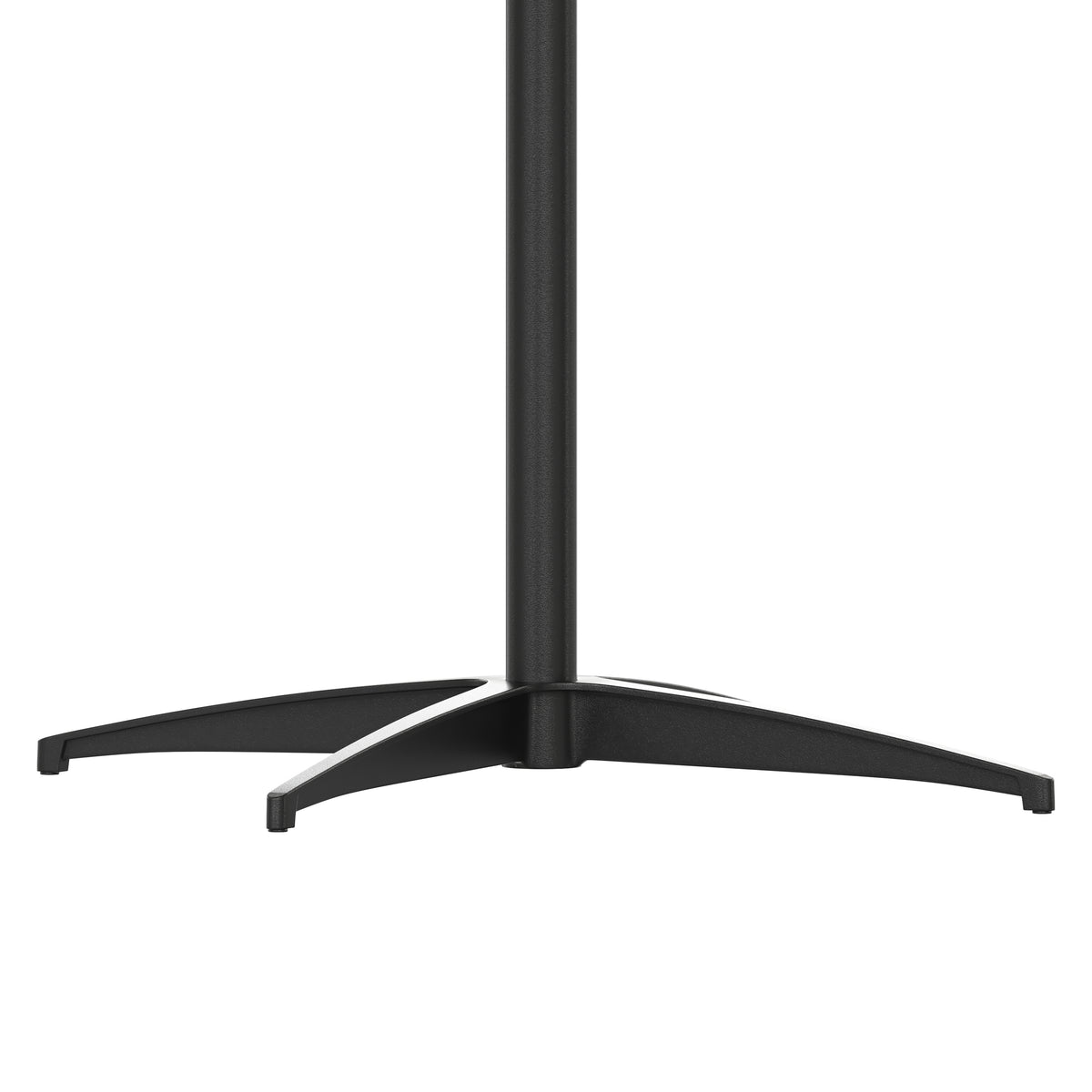 24'' Round Wood Cocktail Table with 30'' and 42'' Columns