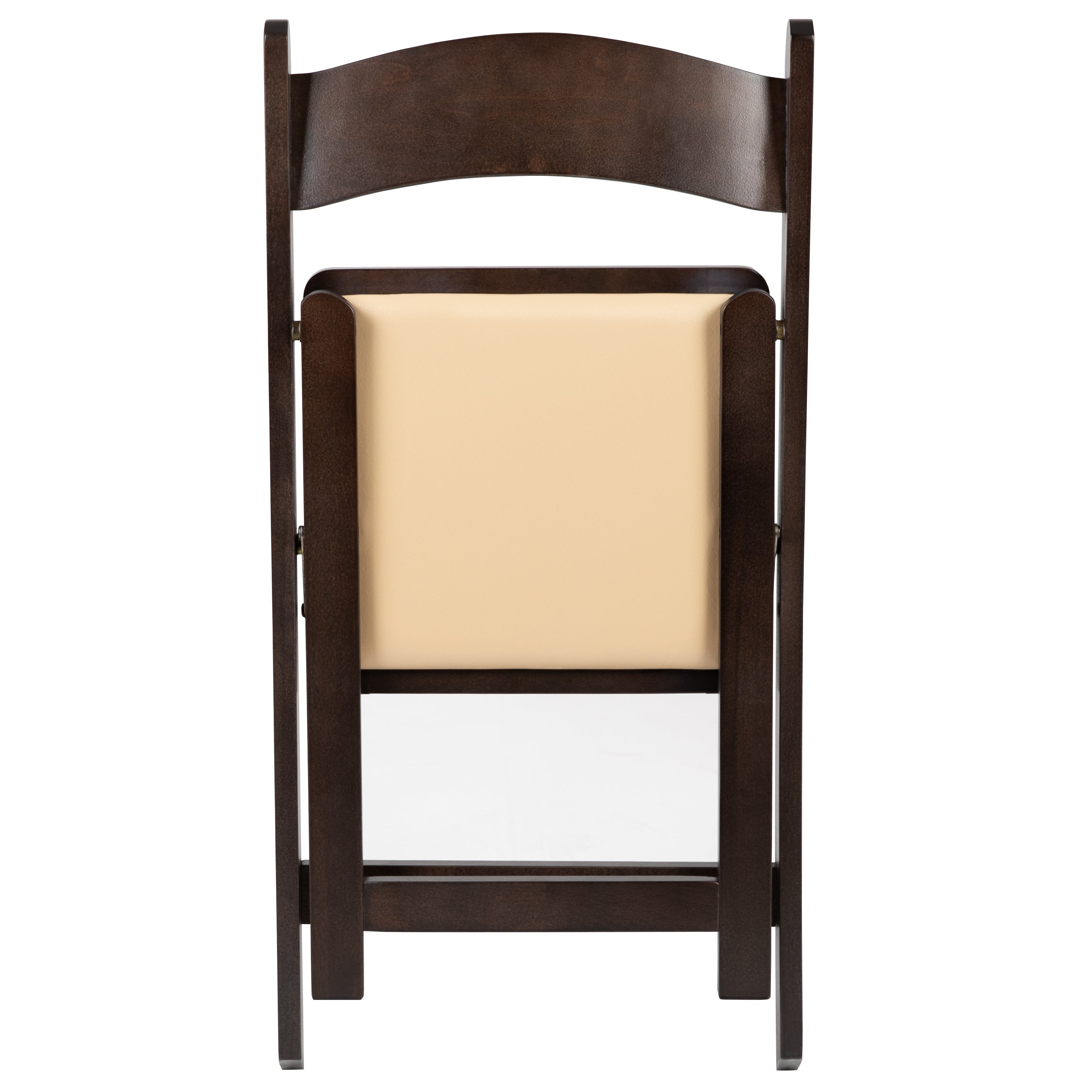 HERCULES Series Wood Folding Chair with Vinyl Padded Seat-Folding Chair-Flash Furniture-Wall2Wall Furnishings