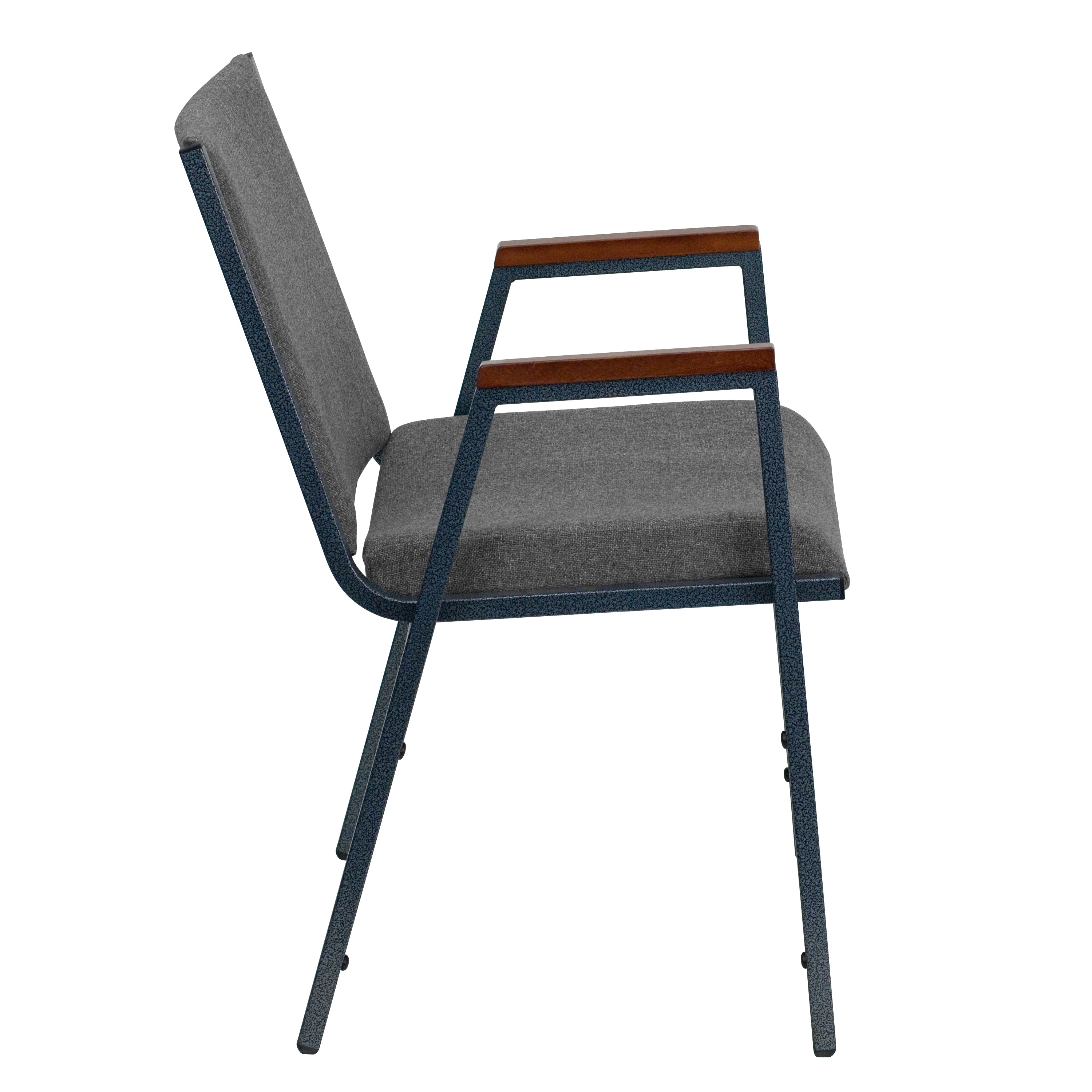 HERCULES Series Heavy Duty Stack Chair with Arms-Side Stack Chair-Flash Furniture-Wall2Wall Furnishings
