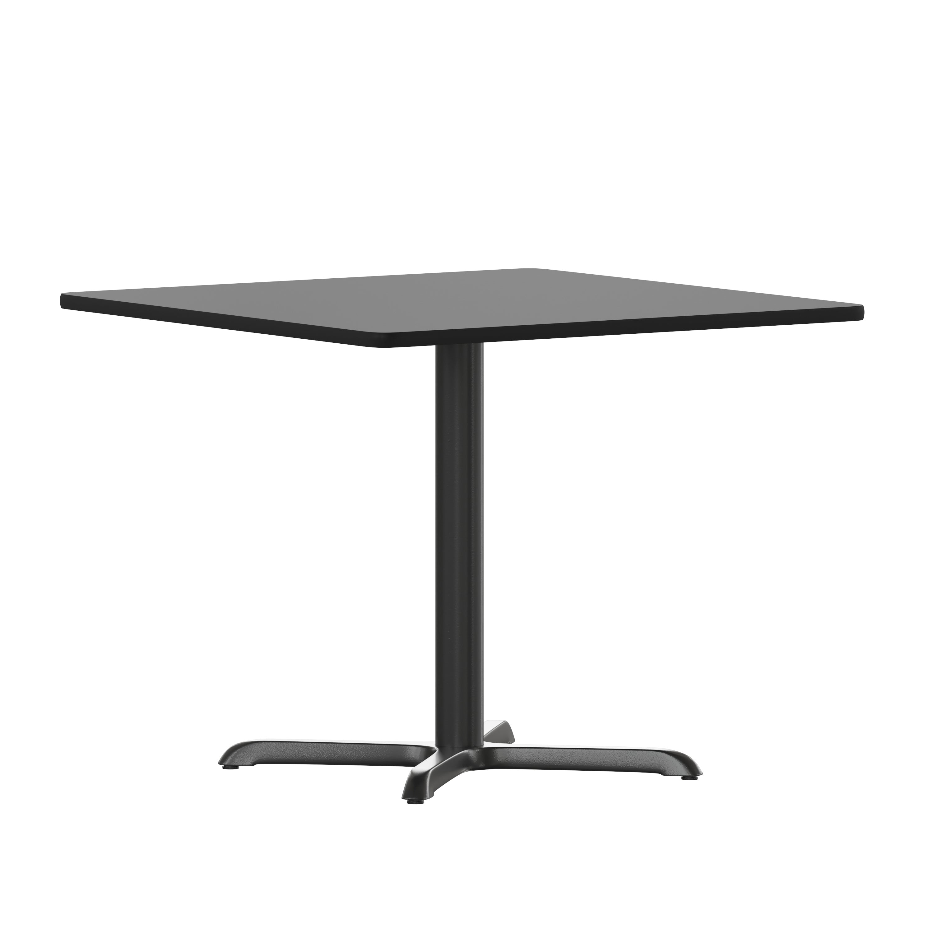 36'' Square Laminate Table Top with 30'' x 30'' Table Height Base-Restaurant Dining Table and Bases-Flash Furniture-Wall2Wall Furnishings