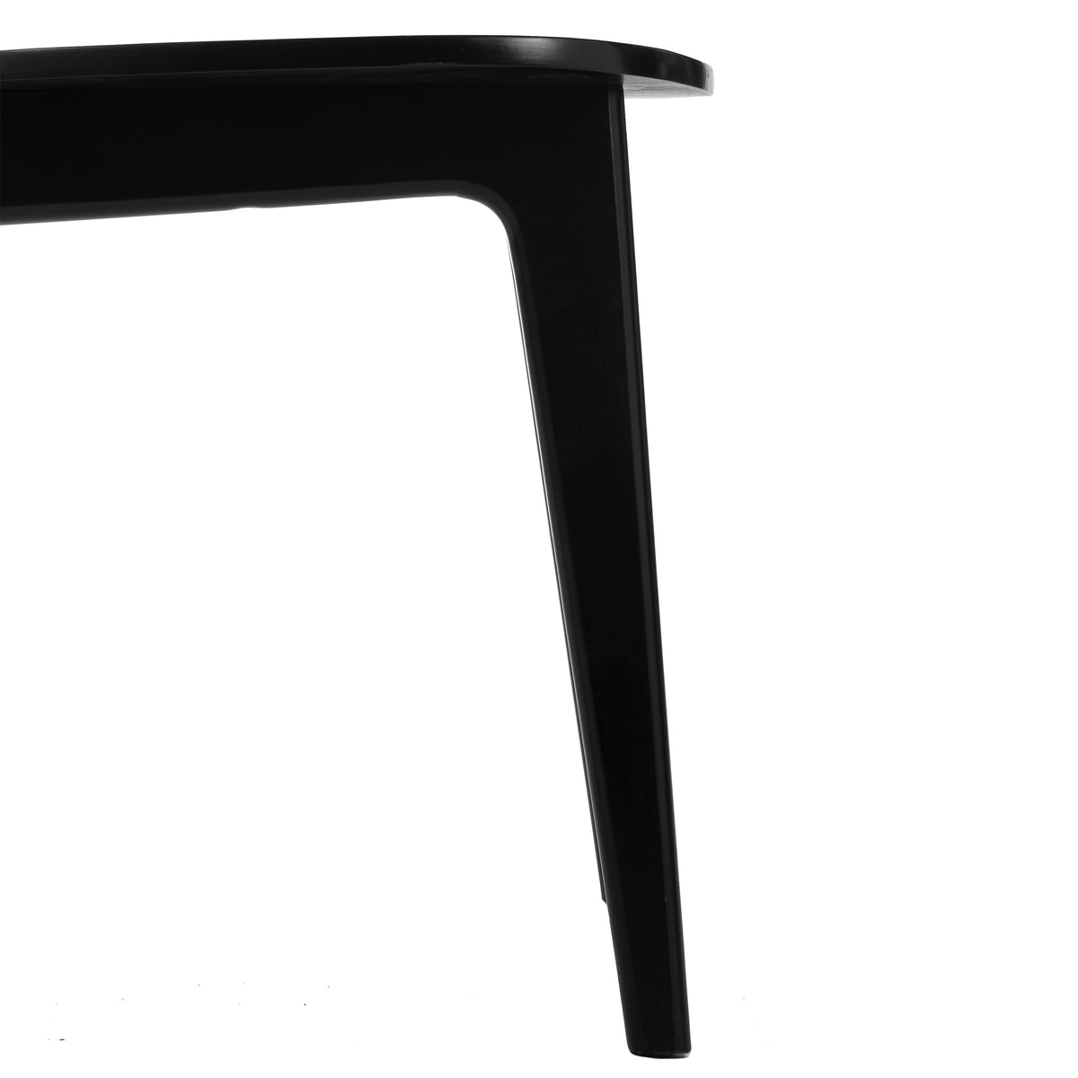 Verona Commercial Grade Solid Wood Dining Chair with Curved Oval Backrest