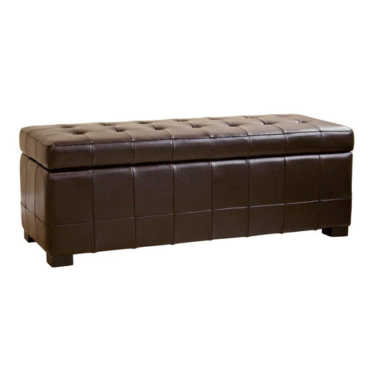 Faux Storage Bench