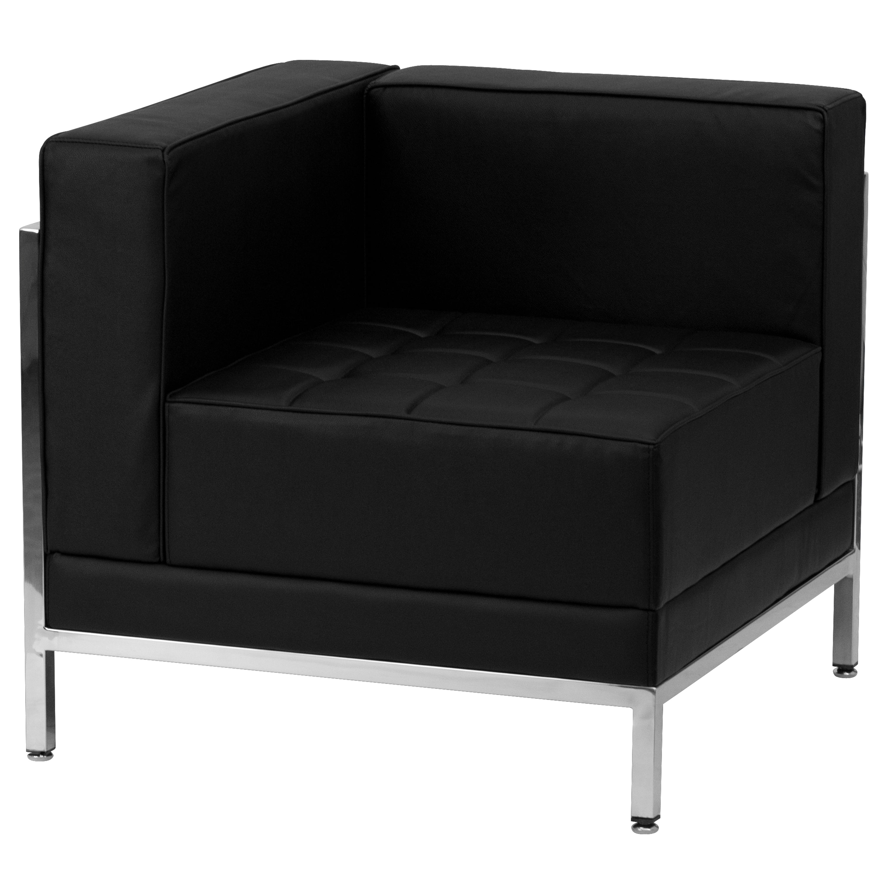 HERCULES Imagination Series LeatherSoft Sofa & Lounge Chair Set, 5 Pieces-Modular Reception Set-Flash Furniture-Wall2Wall Furnishings