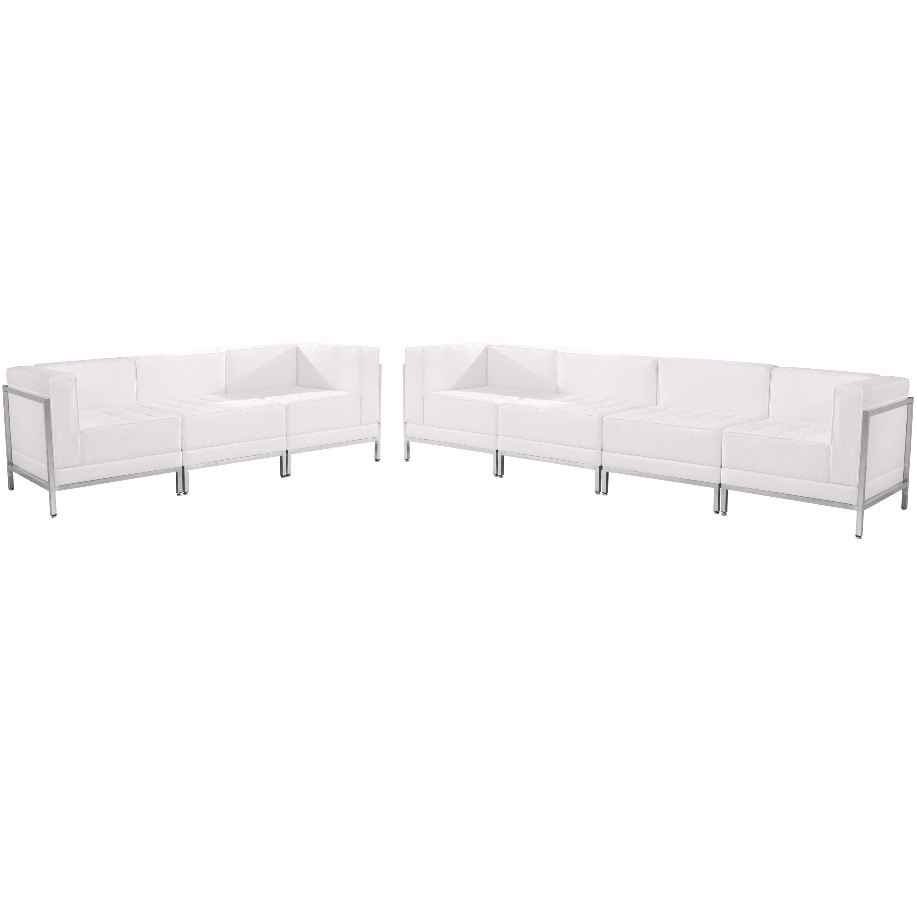 HERCULES Imagination Series LeatherSoft Sofa Set, 5 Pieces-Modular Reception Set-Flash Furniture-Wall2Wall Furnishings