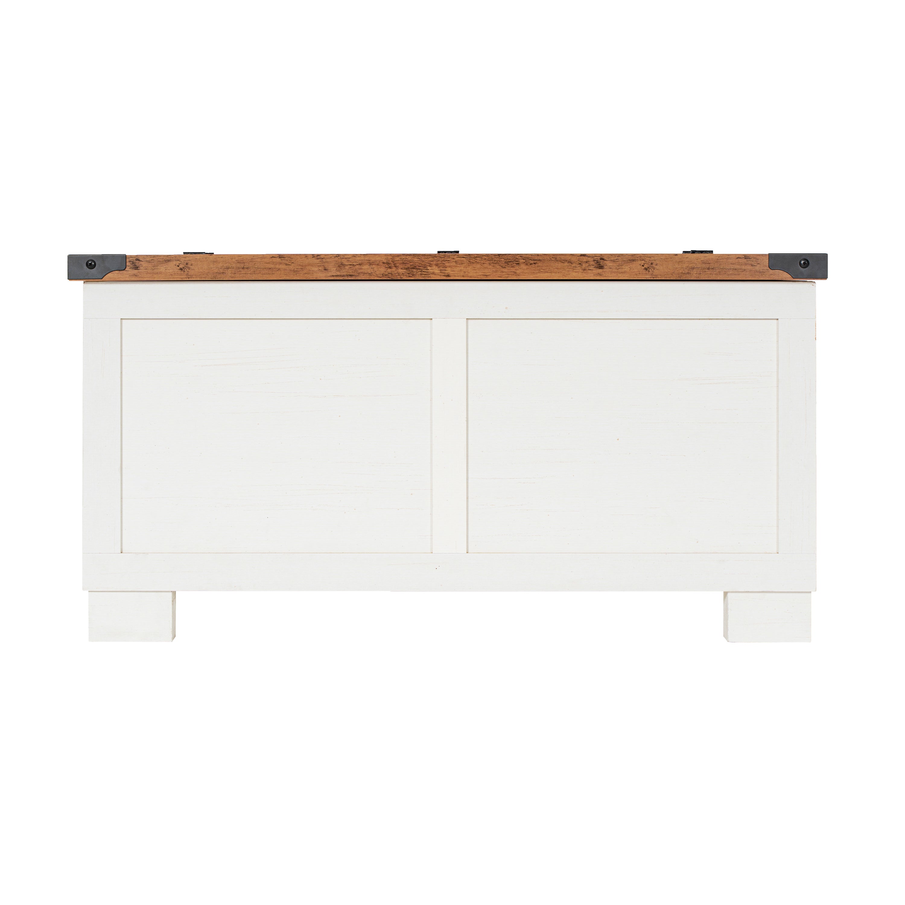 Wyatt Farmhouse Storage Coffee Table with Hinged Lift Top, Large Coffee Table with Hidden Storage