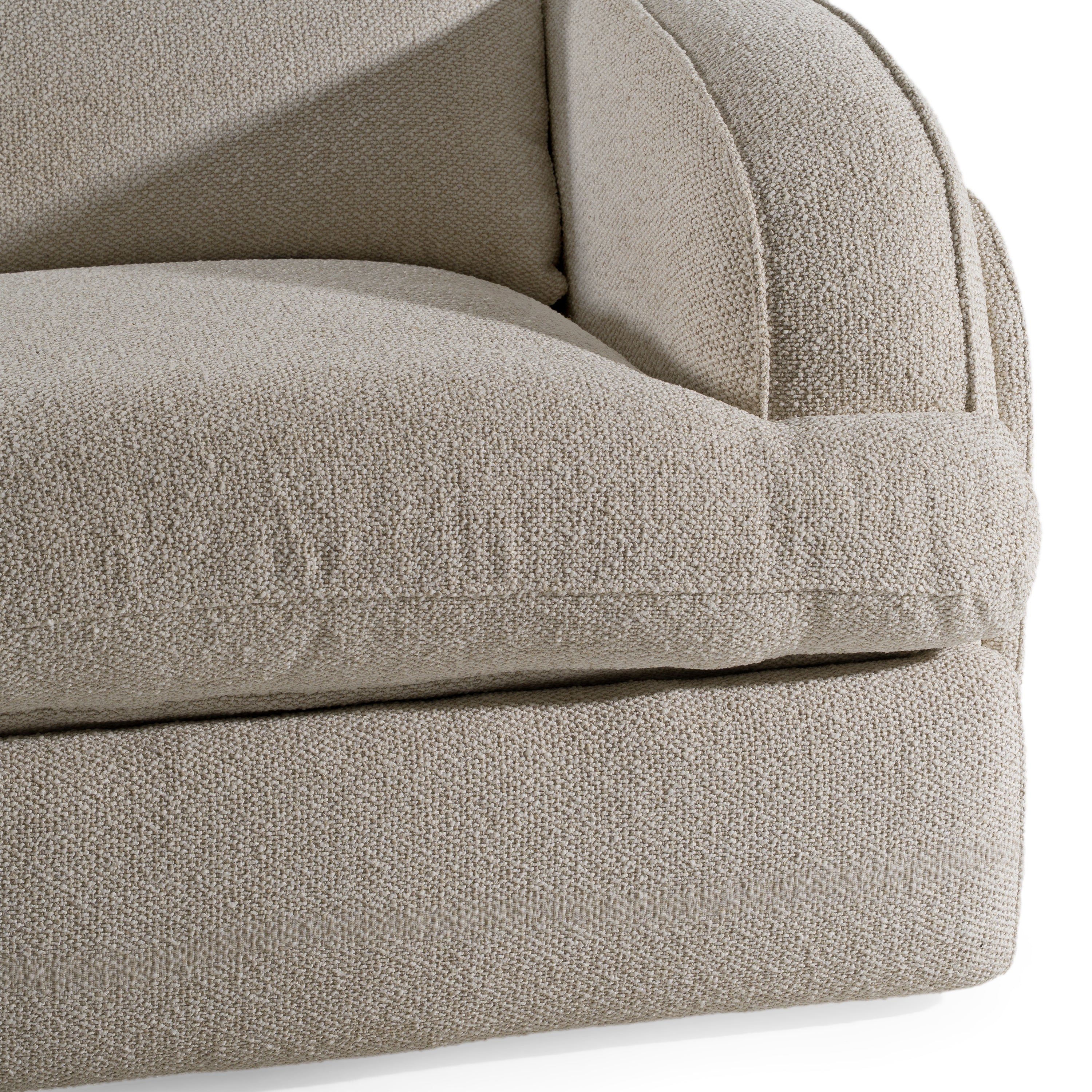 Ambler Modern Fabric Sofa w/ 2 Power Recliners