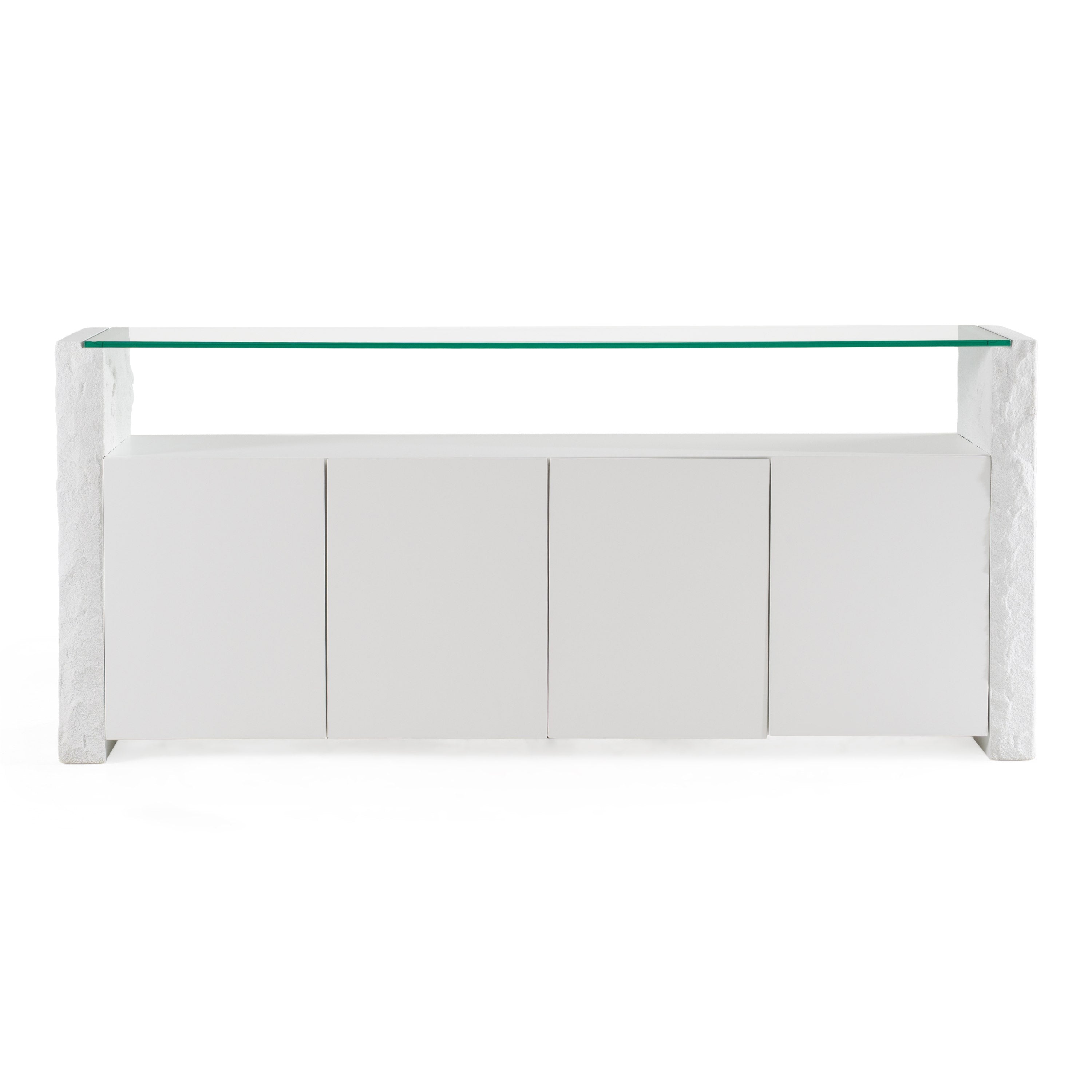 Ashley Modern Glass and Fiberglass Buffet