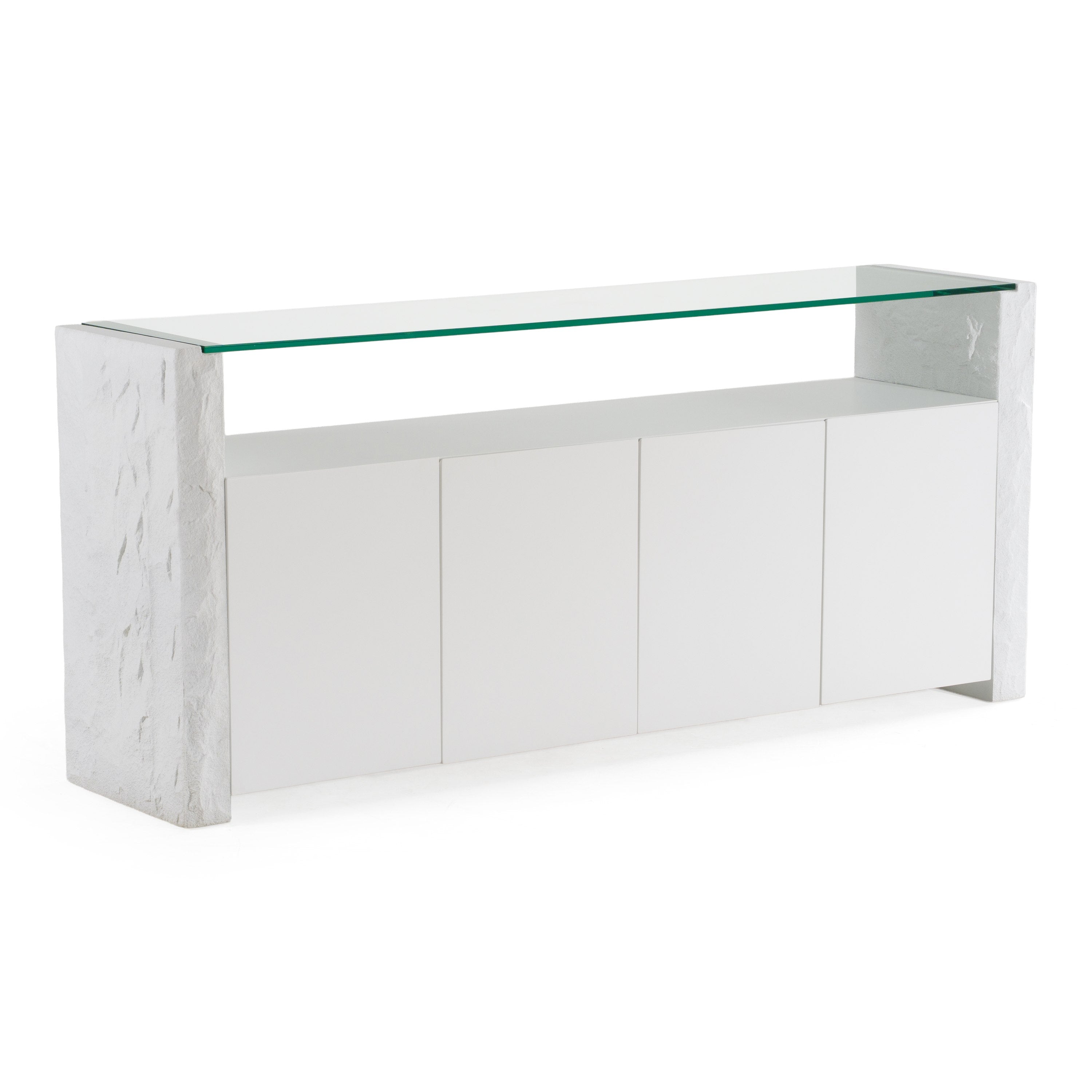 Ashley Modern Glass and Fiberglass Buffet
