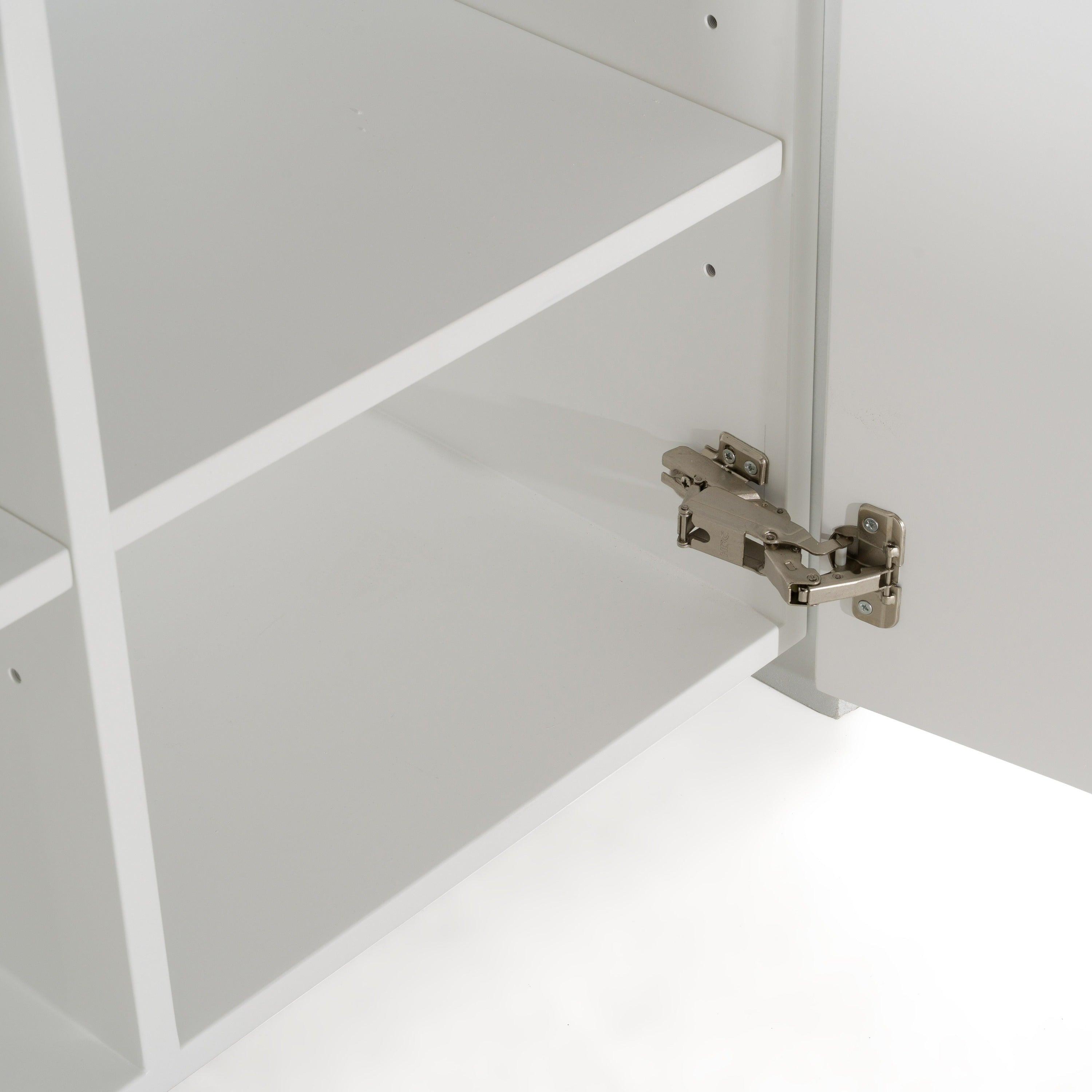 Ashley Modern Glass and Fiberglass Buffet