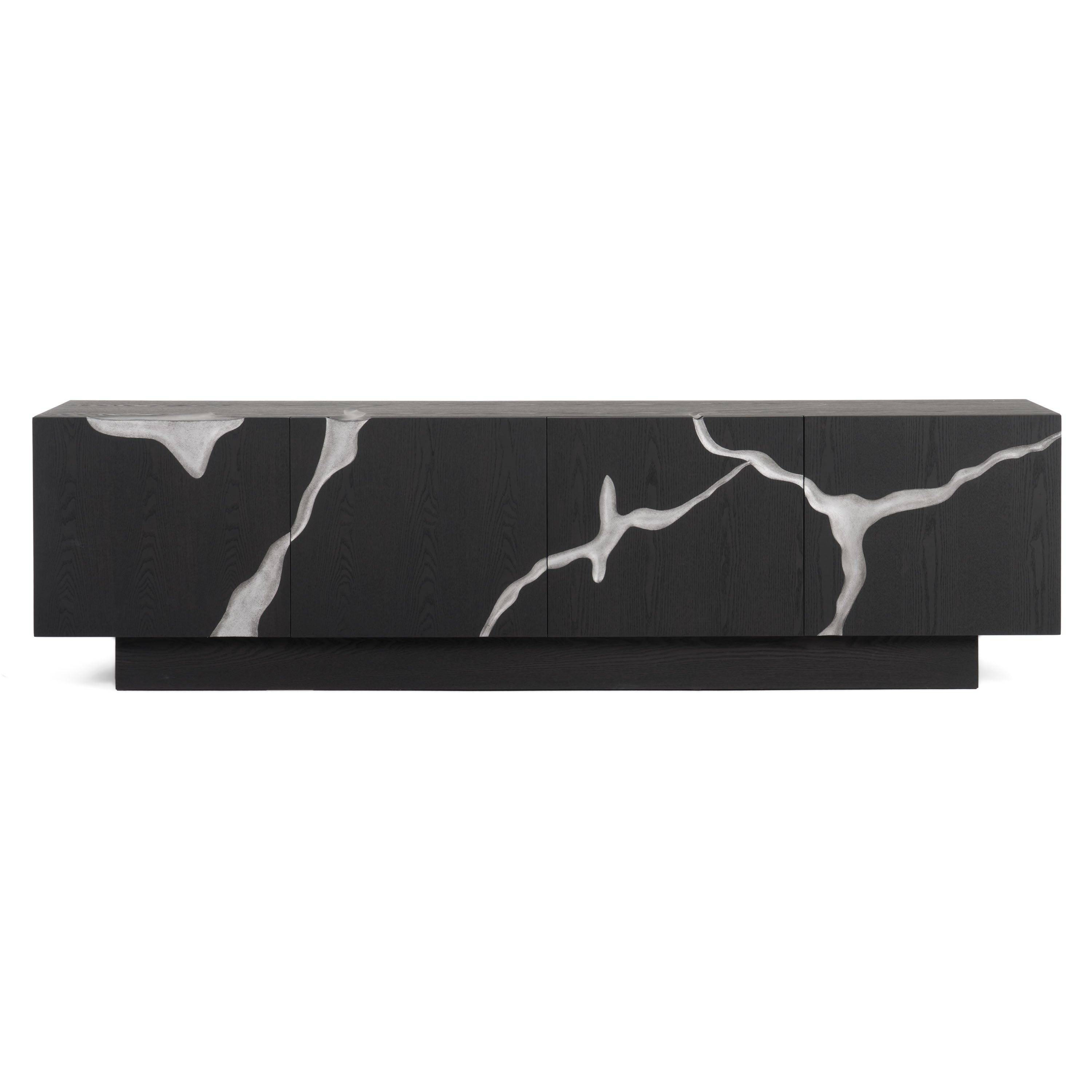 Aspen Modern Matte Ash TV Stand