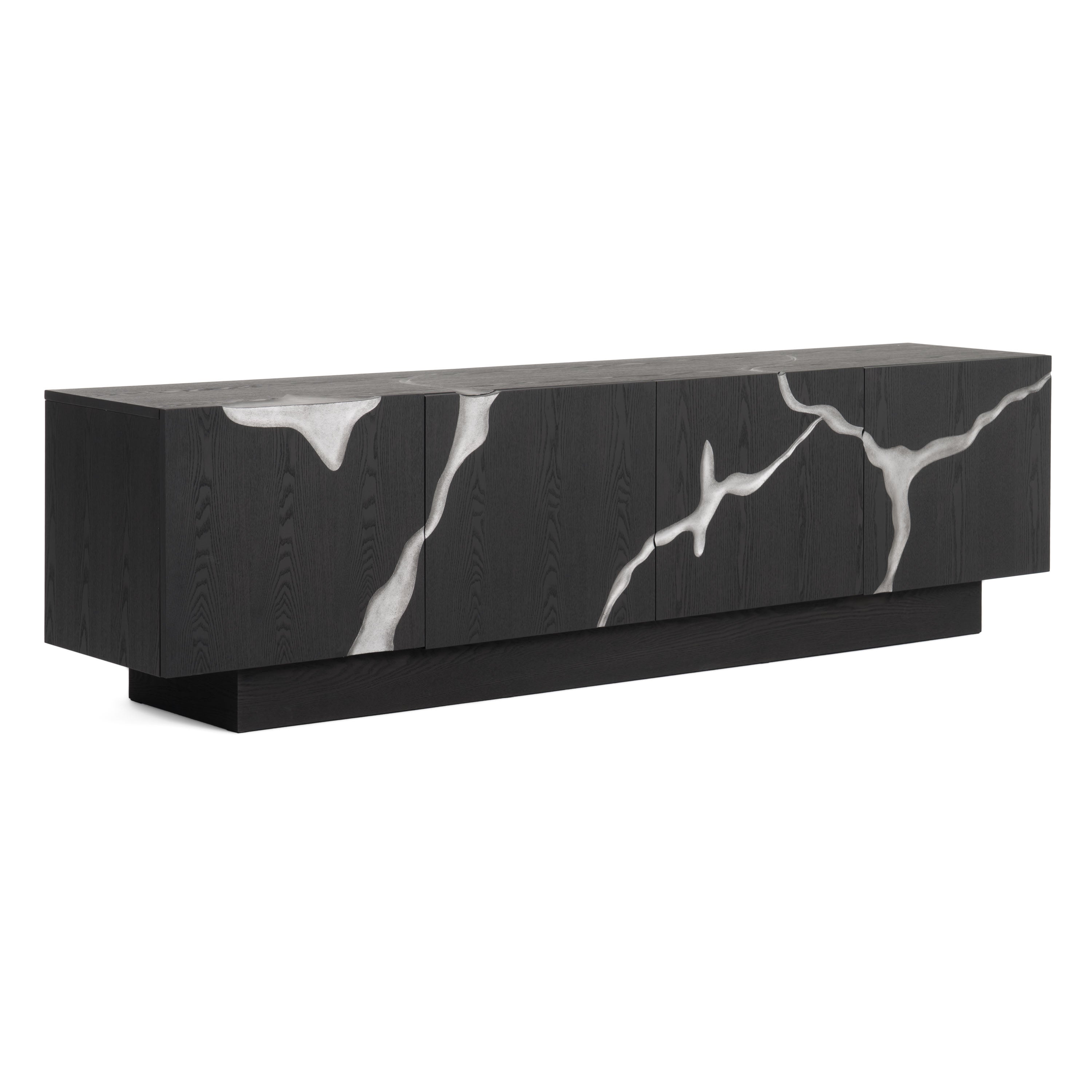 Aspen Modern Matte Ash TV Stand