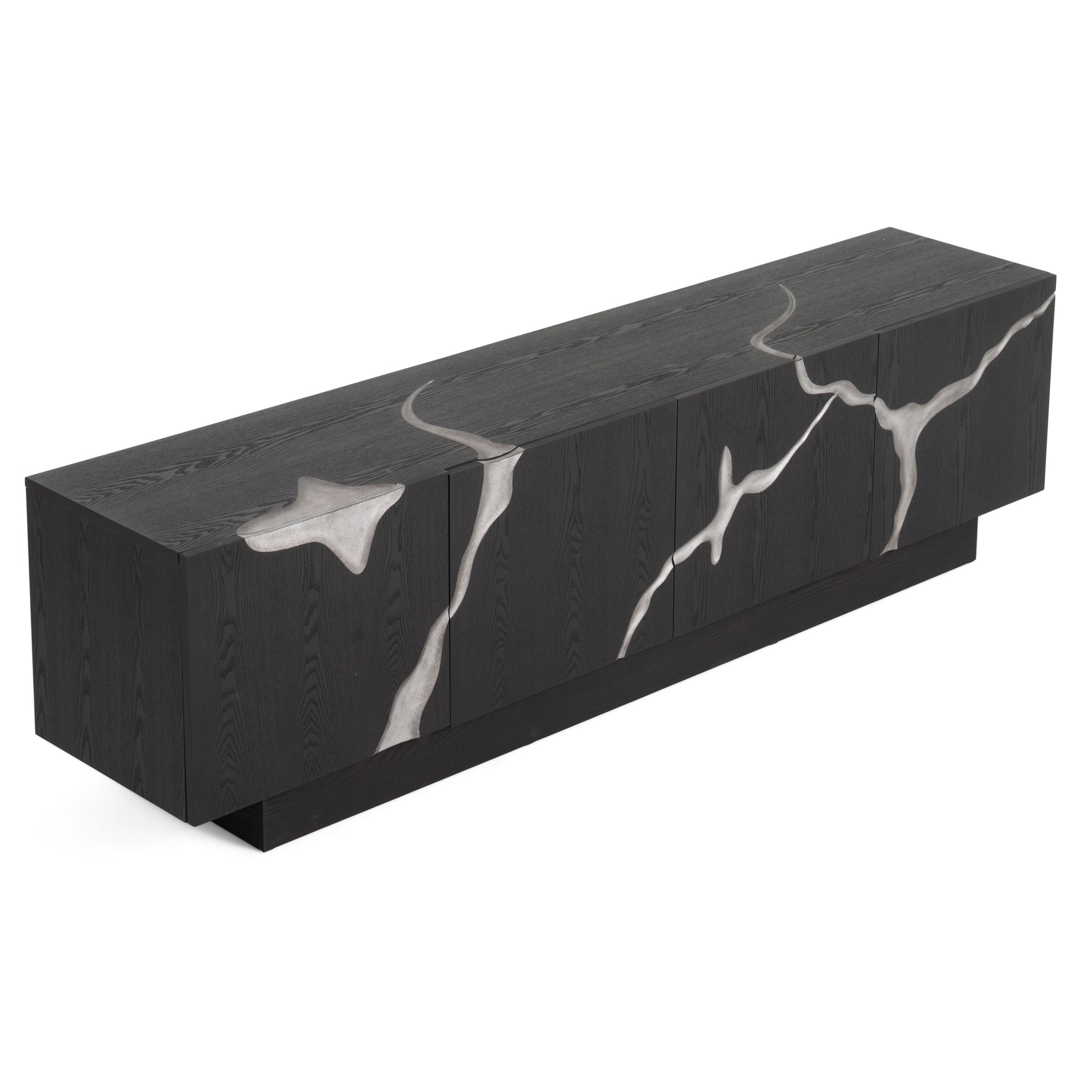 Aspen Modern Matte Ash TV Stand