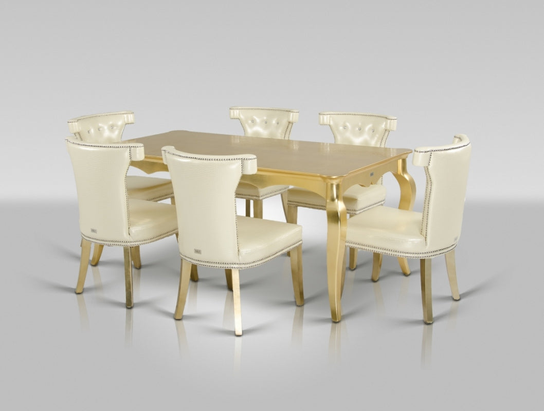 Imperial Transitional Crocodile Dining Table