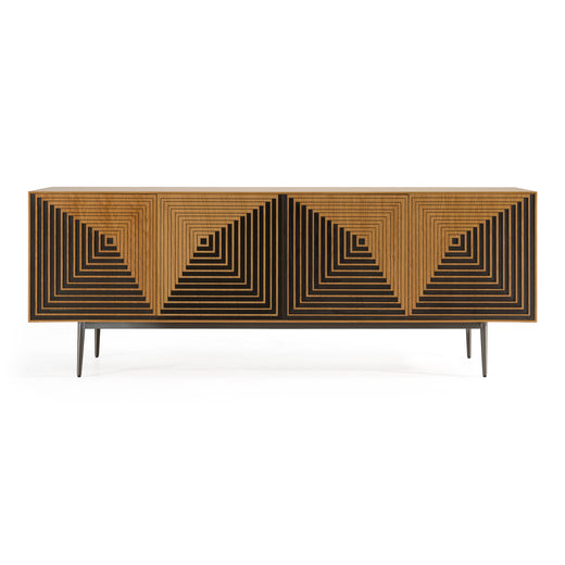 Azteca Modern Geometric Pattern Buffet
