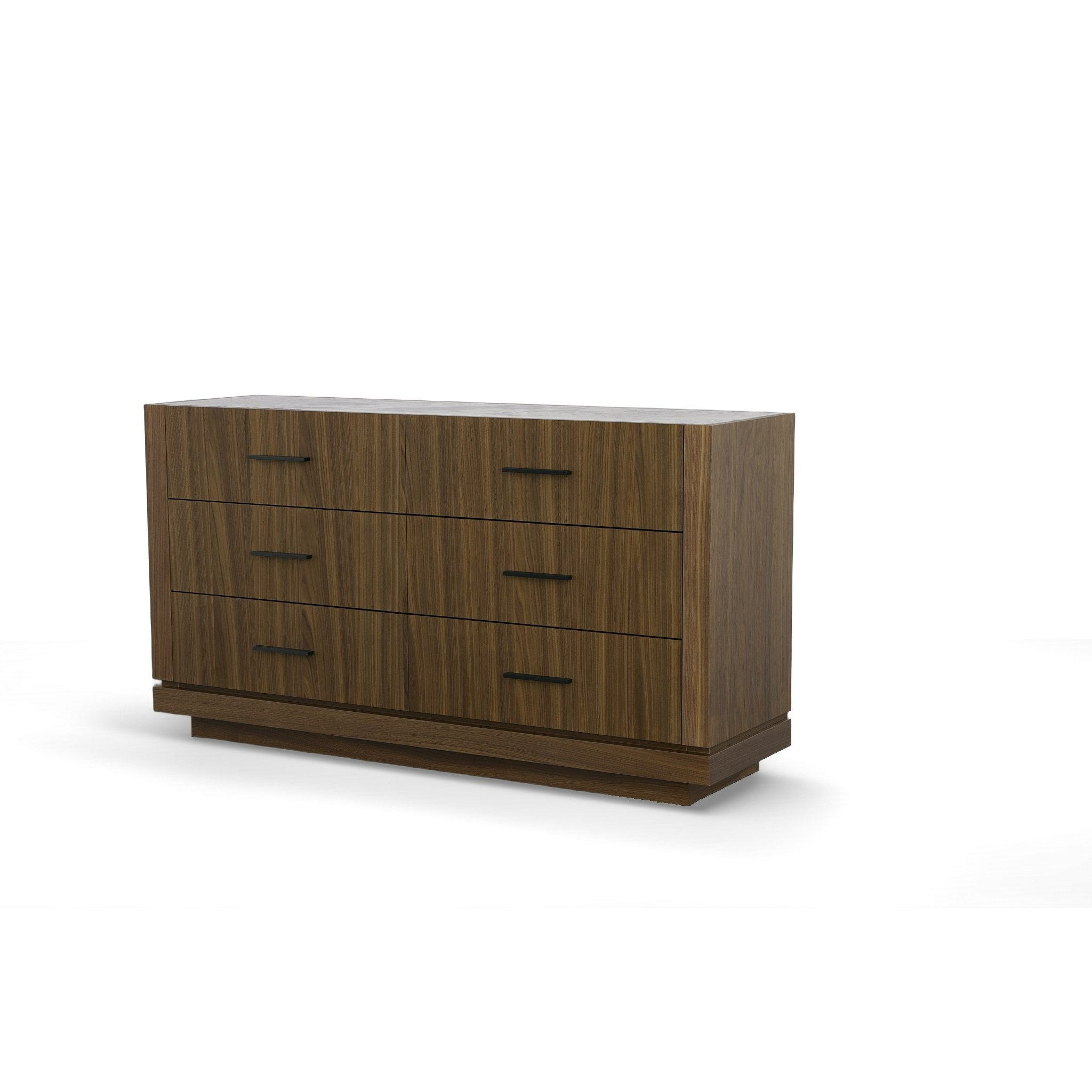 Nova Domus Bailey- Modern Walnut Dresser-Dresser-VIG-Wall2Wall Furnishings