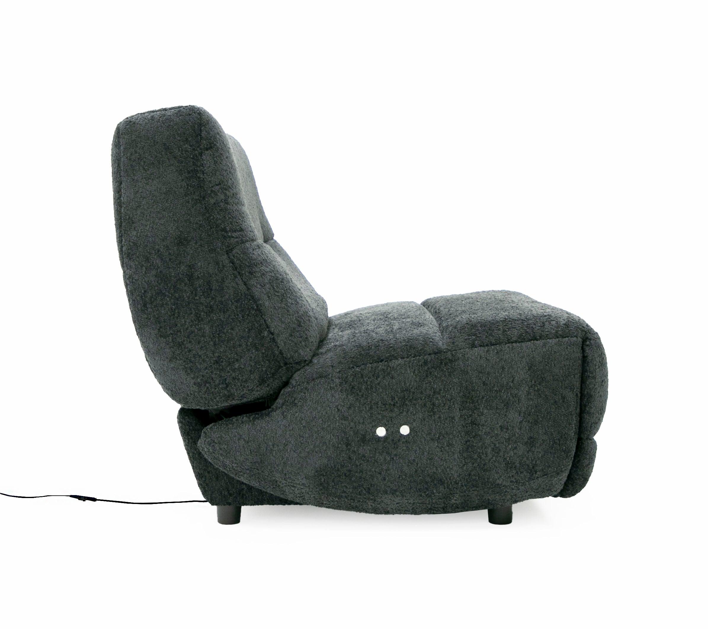Divani Casa Basil Modern Fabric Large Electric Recliner Chair