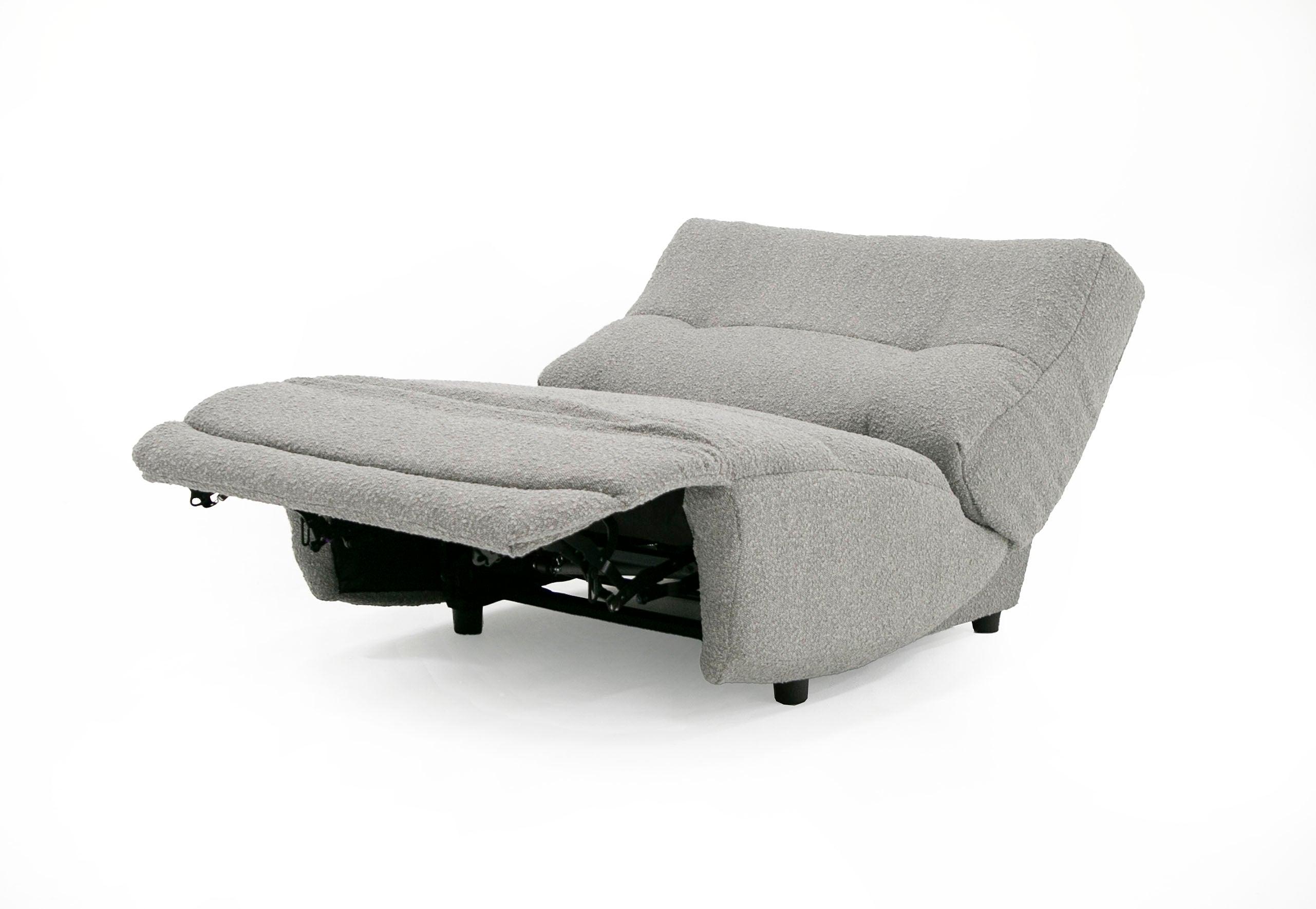 Divani Casa Basil Modern Fabric Large Electric Recliner Chair