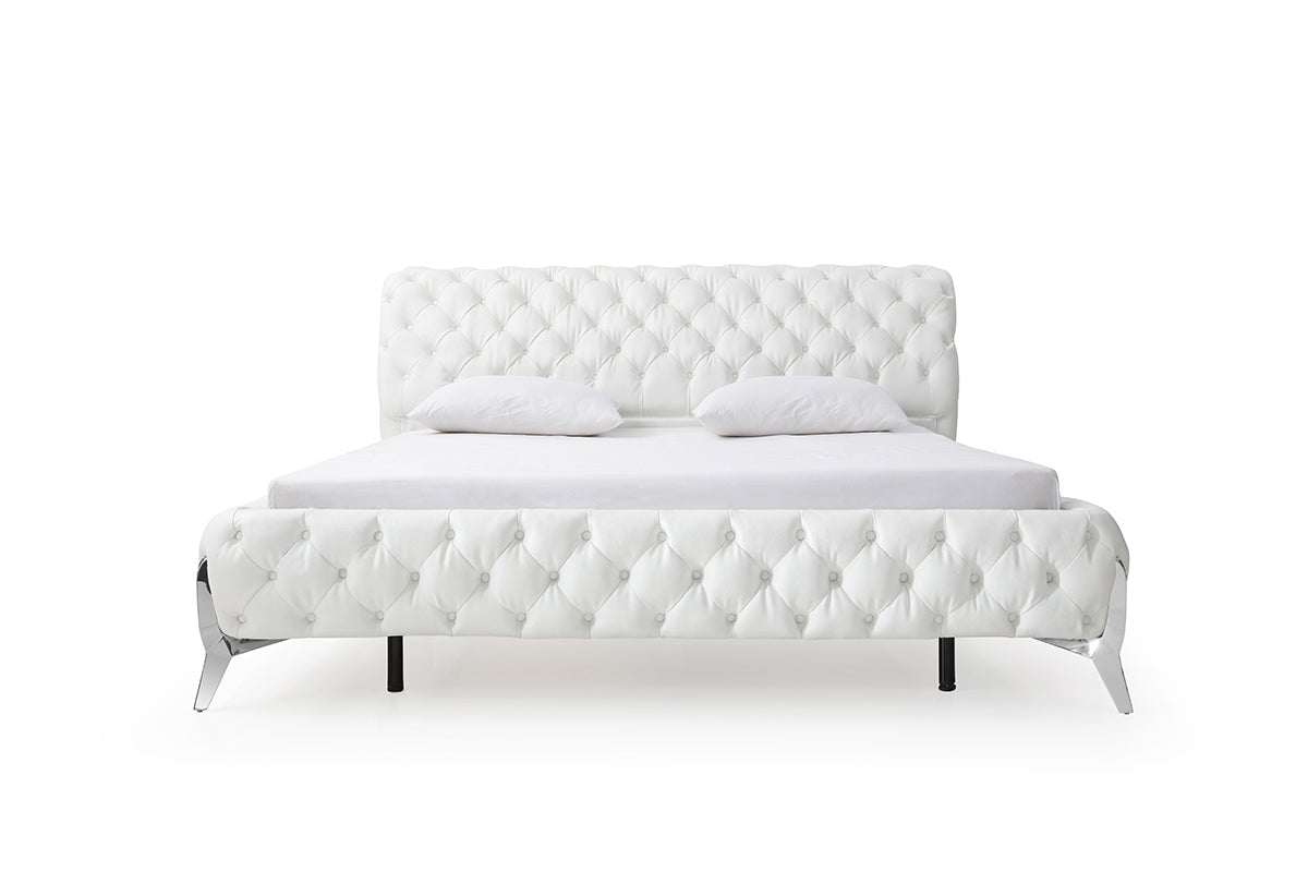 Legend Modern Bonded Leather Bed