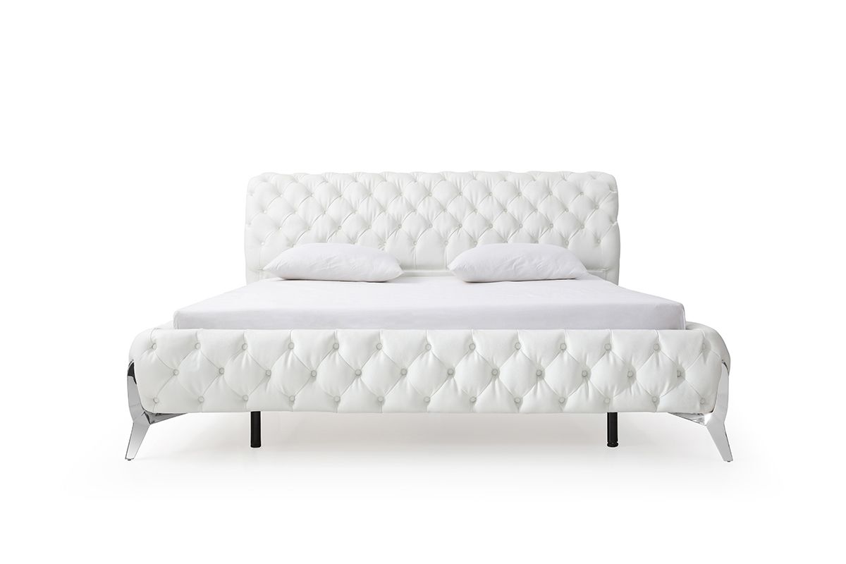 Modrest Legend Modern White Bedroom Set-Bed-VIG-Wall2Wall Furnishings
