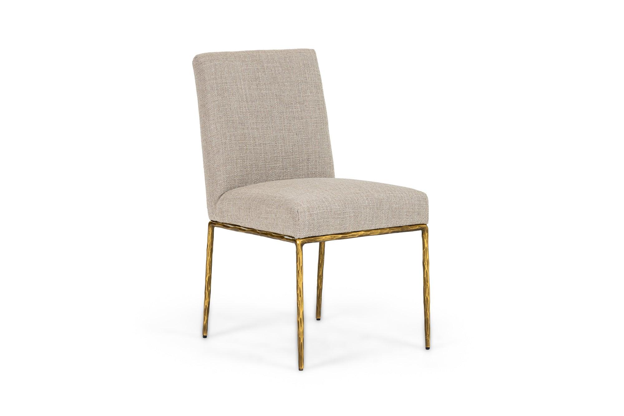 Modrest Beasley Modern Linen Dining Chair