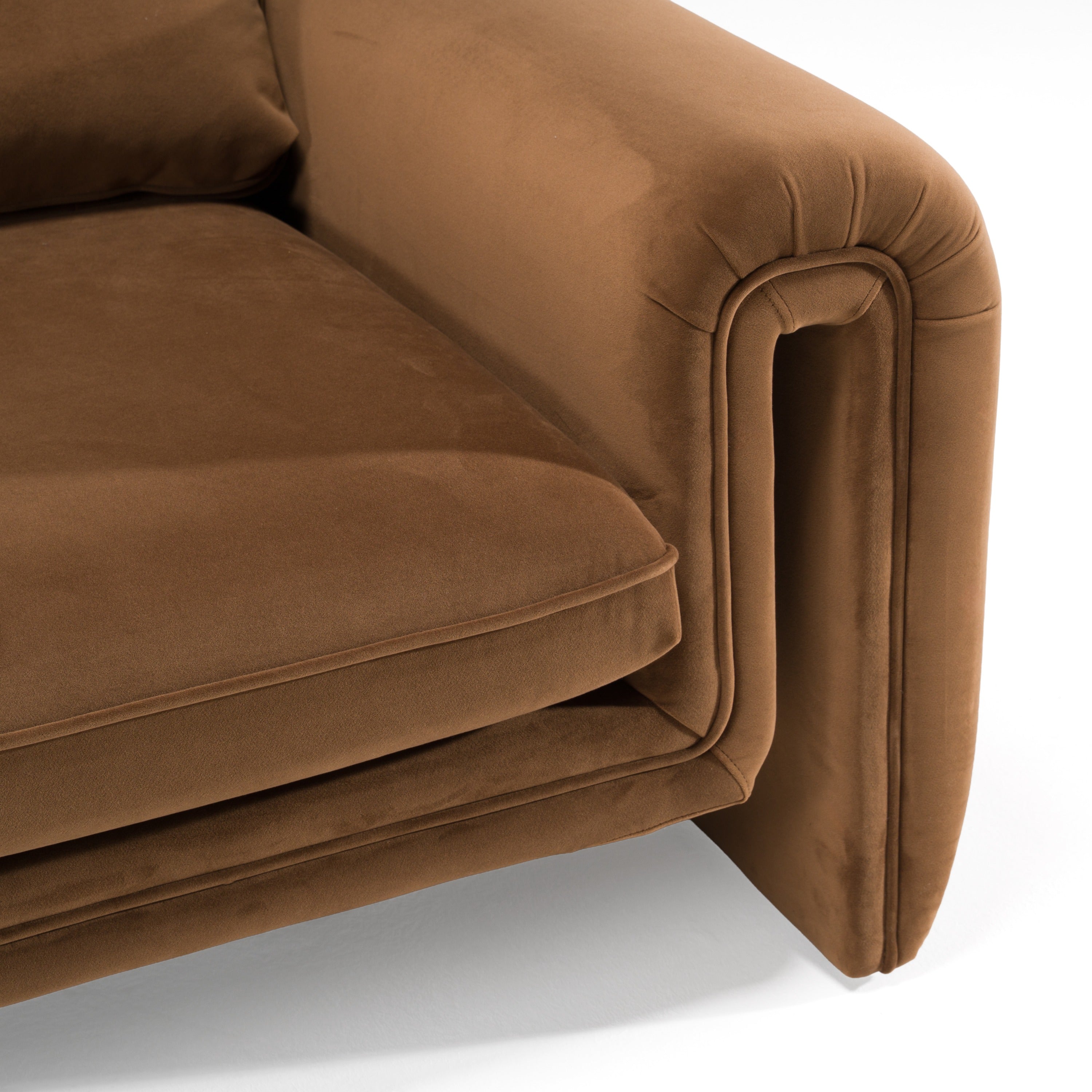 Bentley Modern Velvet Sofa