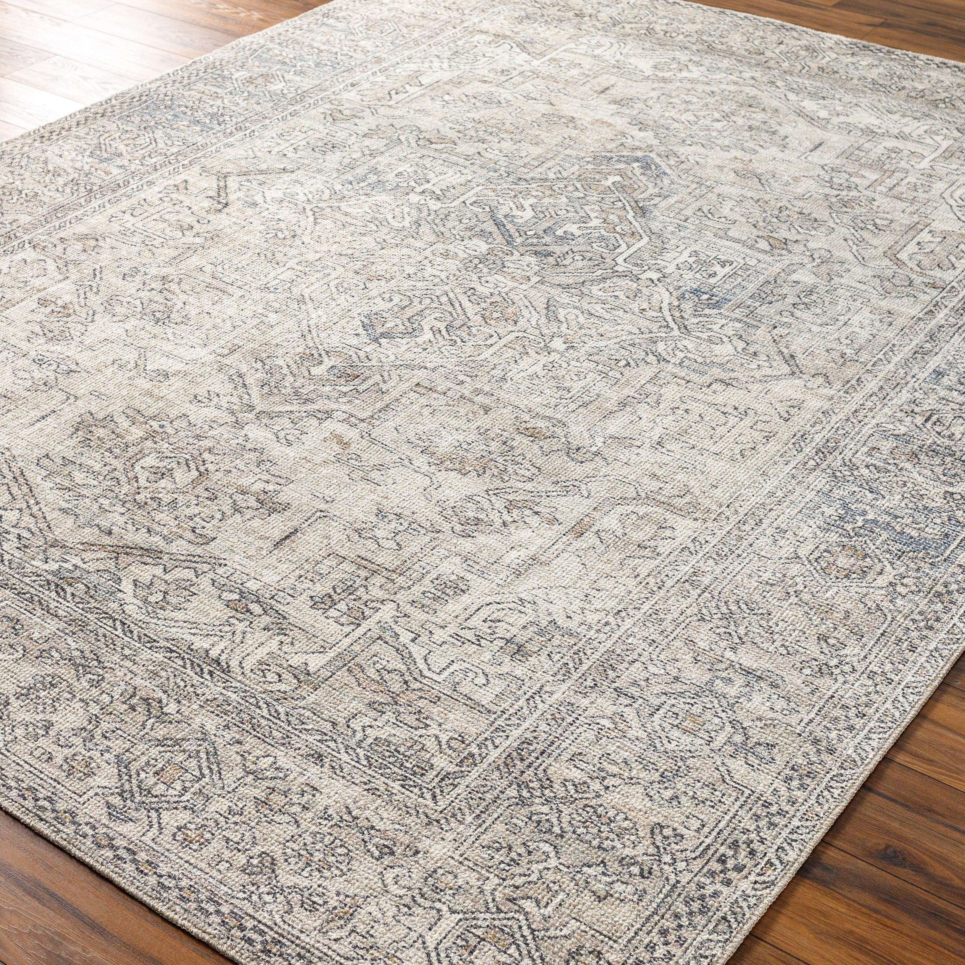 Margot Machine Woven Rug BOSC-2300-Area Rug-Livabliss-Wall2Wall Furnishings