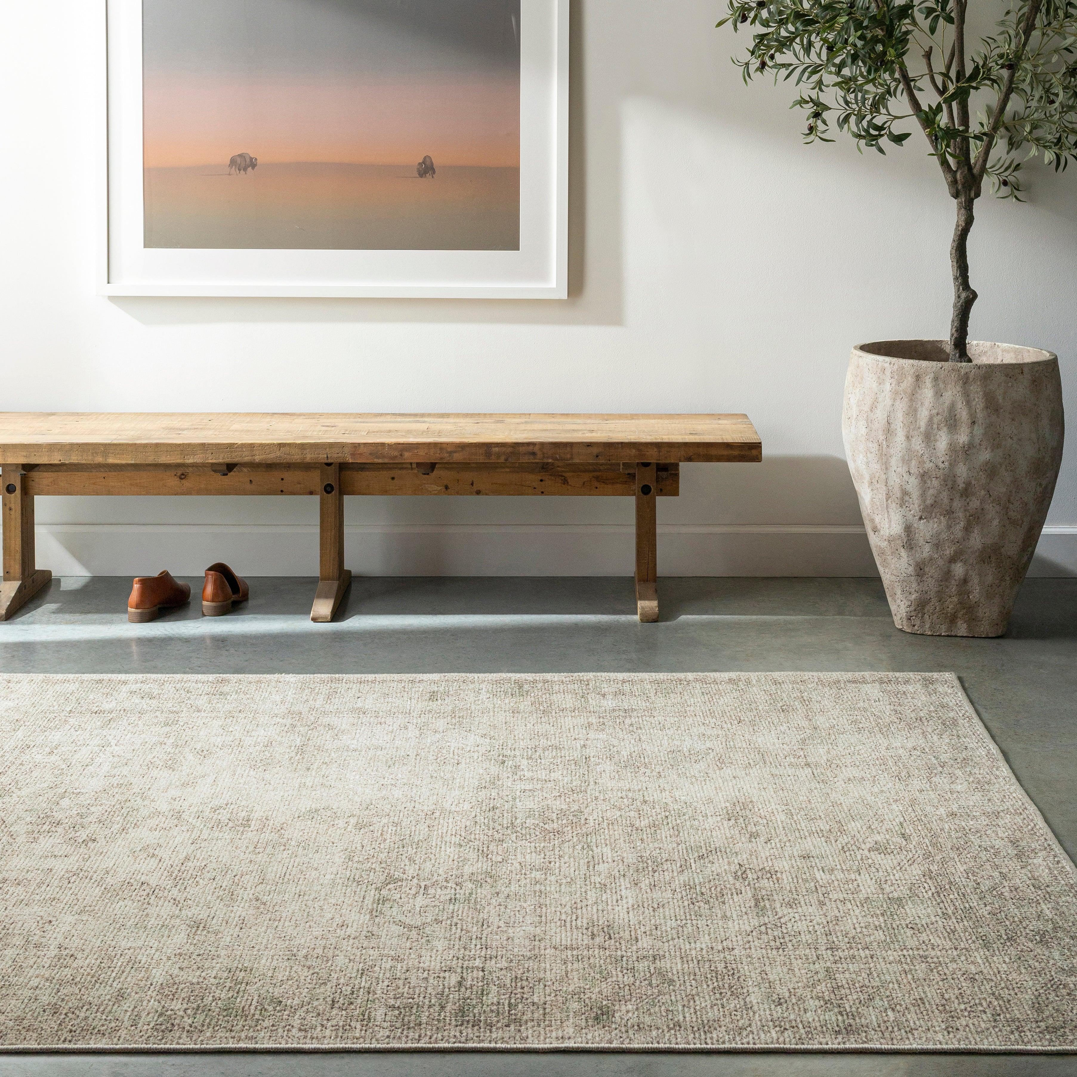 Margot Machine Woven Rug BOSC-2302-Area Rug-Livabliss-Wall2Wall Furnishings