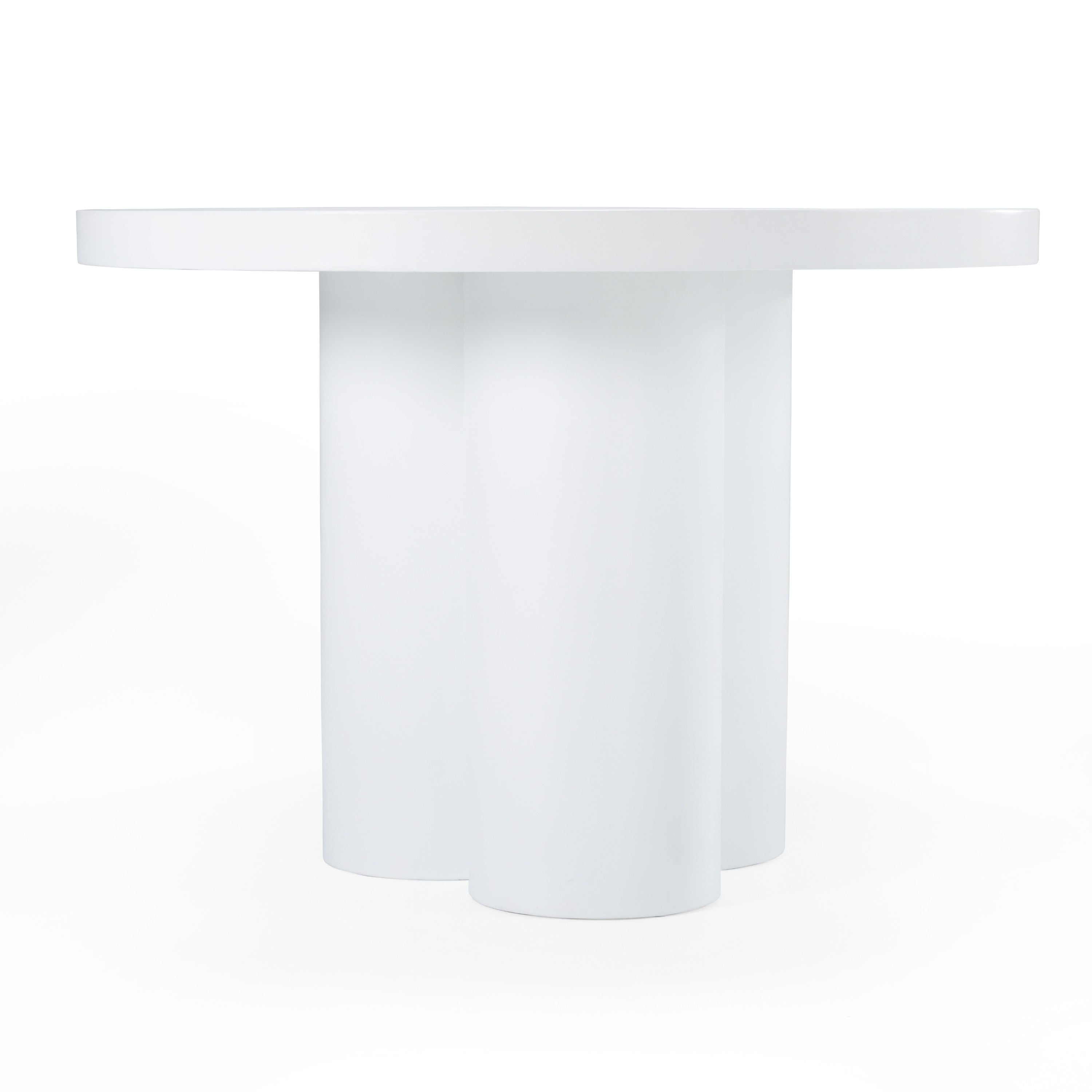 Modrest Bruni Modern Concrete Round Dining Table