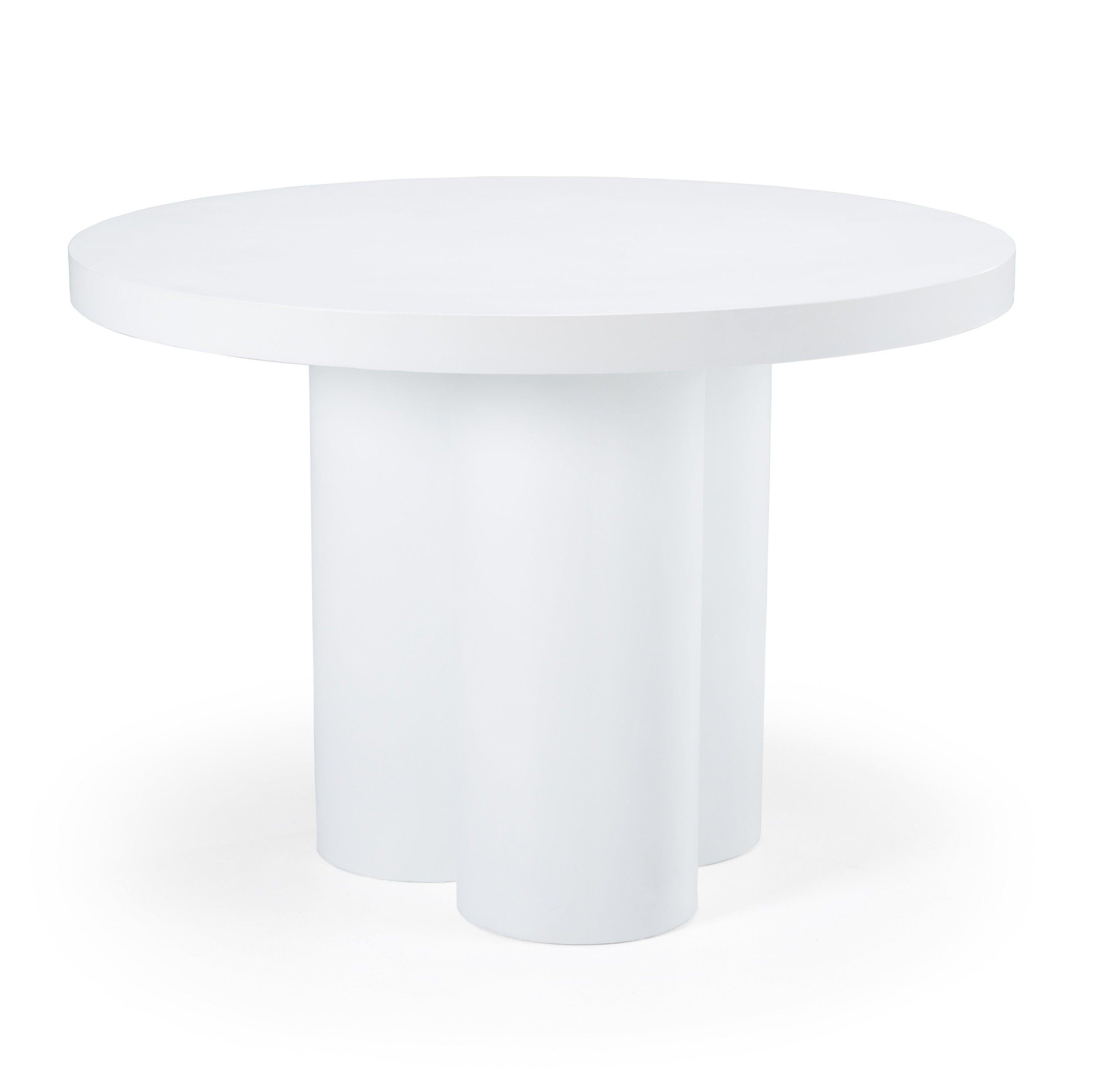Modrest Bruni Modern Concrete Round Dining Table