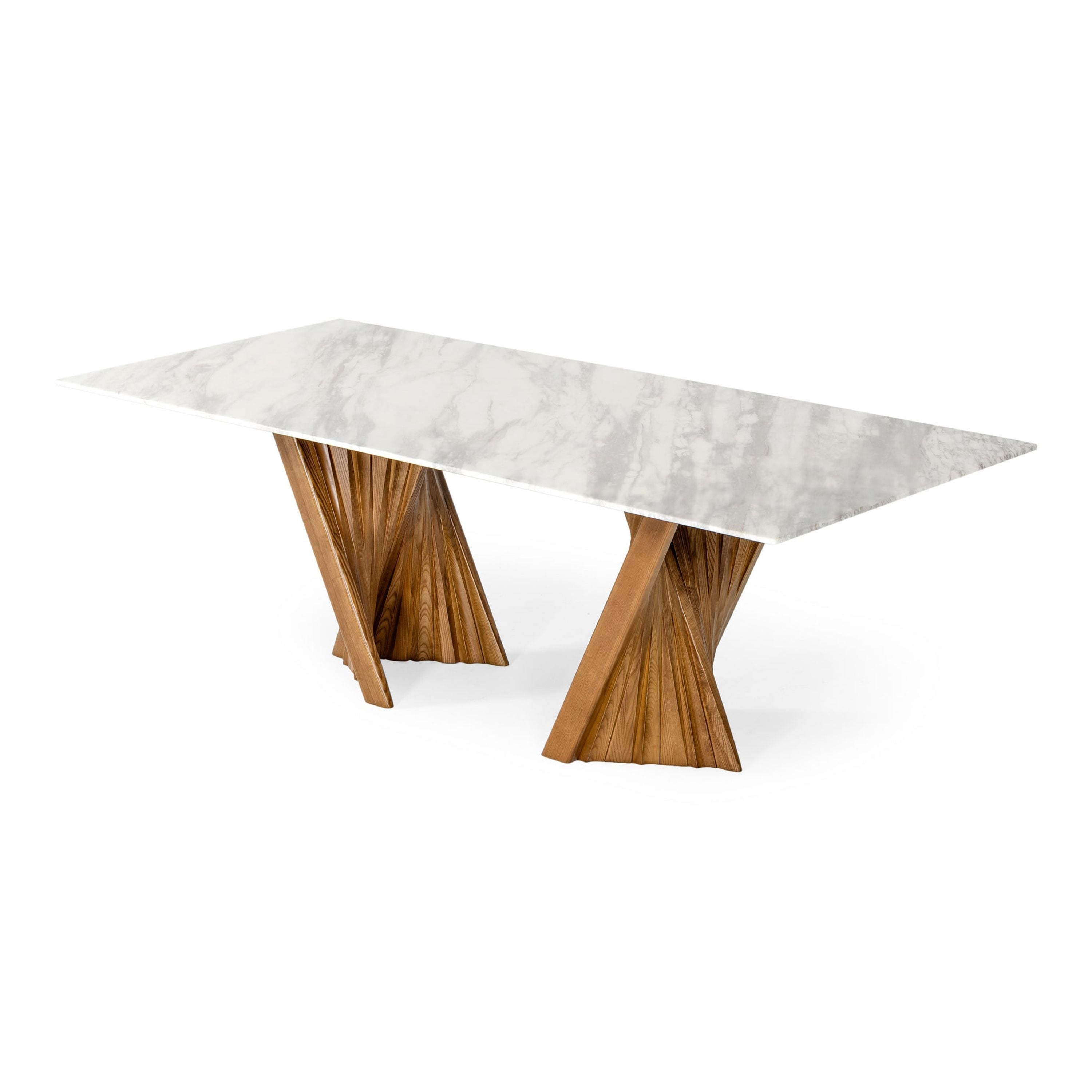 Cadence Modern Marble Dining Table