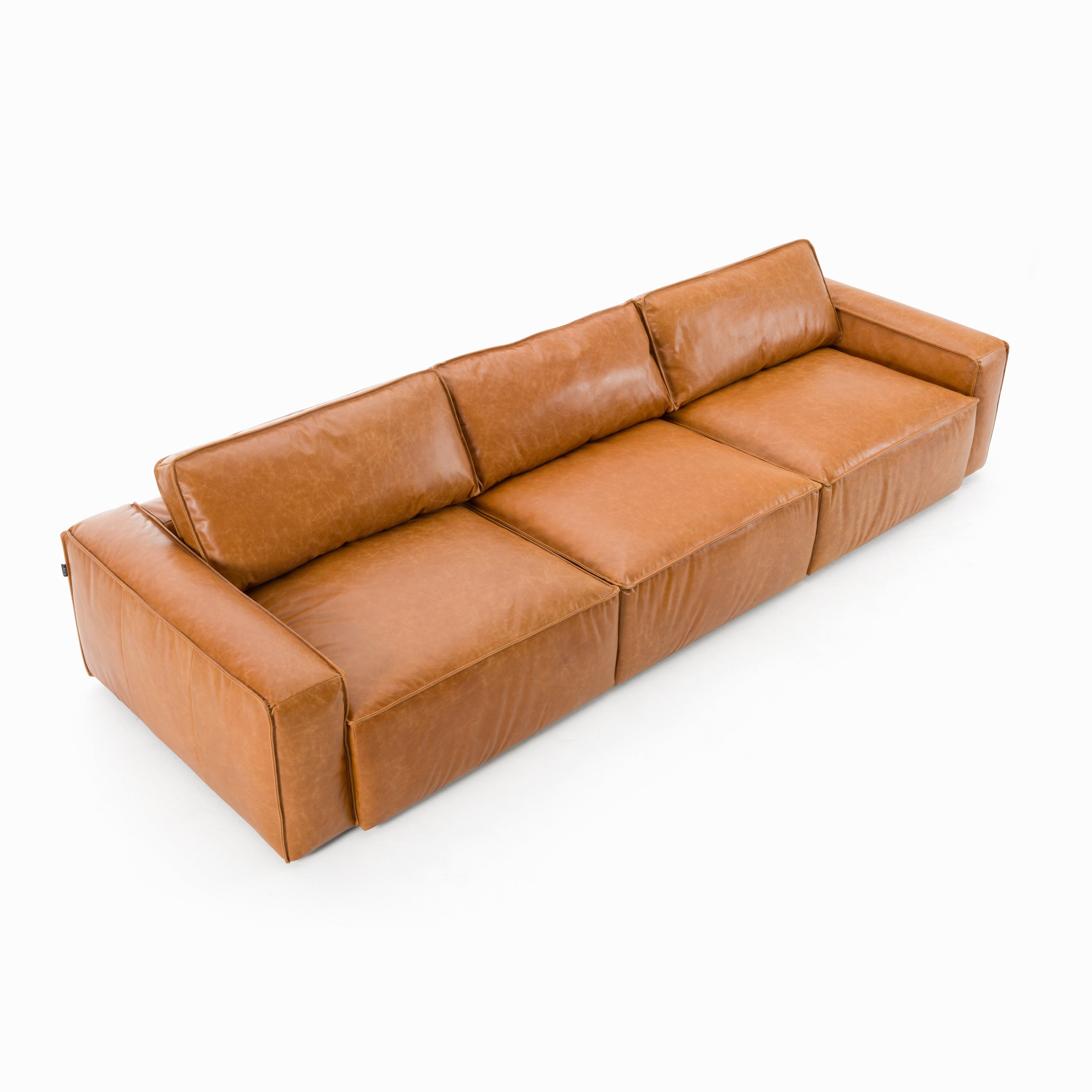 Divani Casa Cambria Modern Leather Sofa