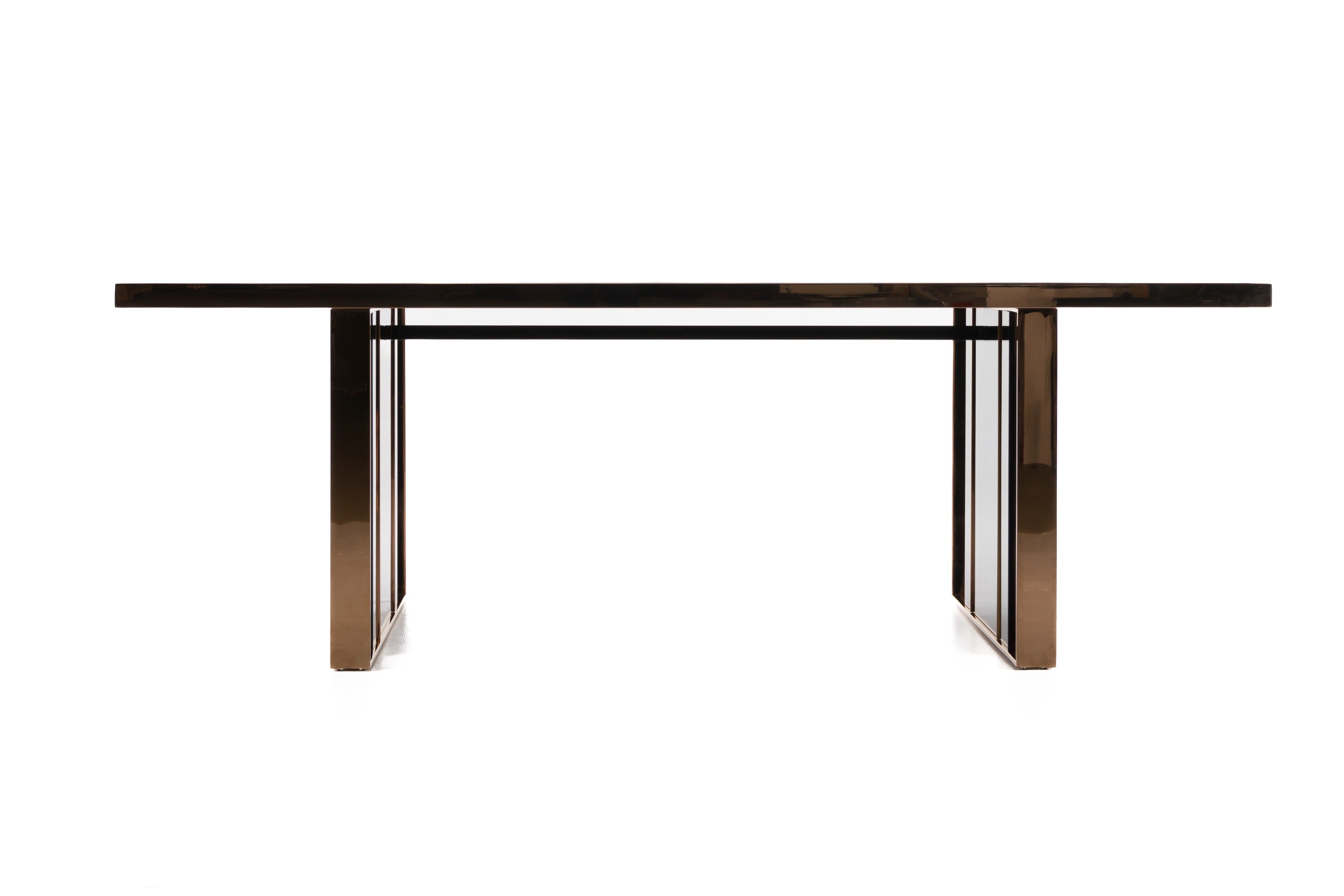 Nova Domus Cartier Modern Rosegold Dining Table