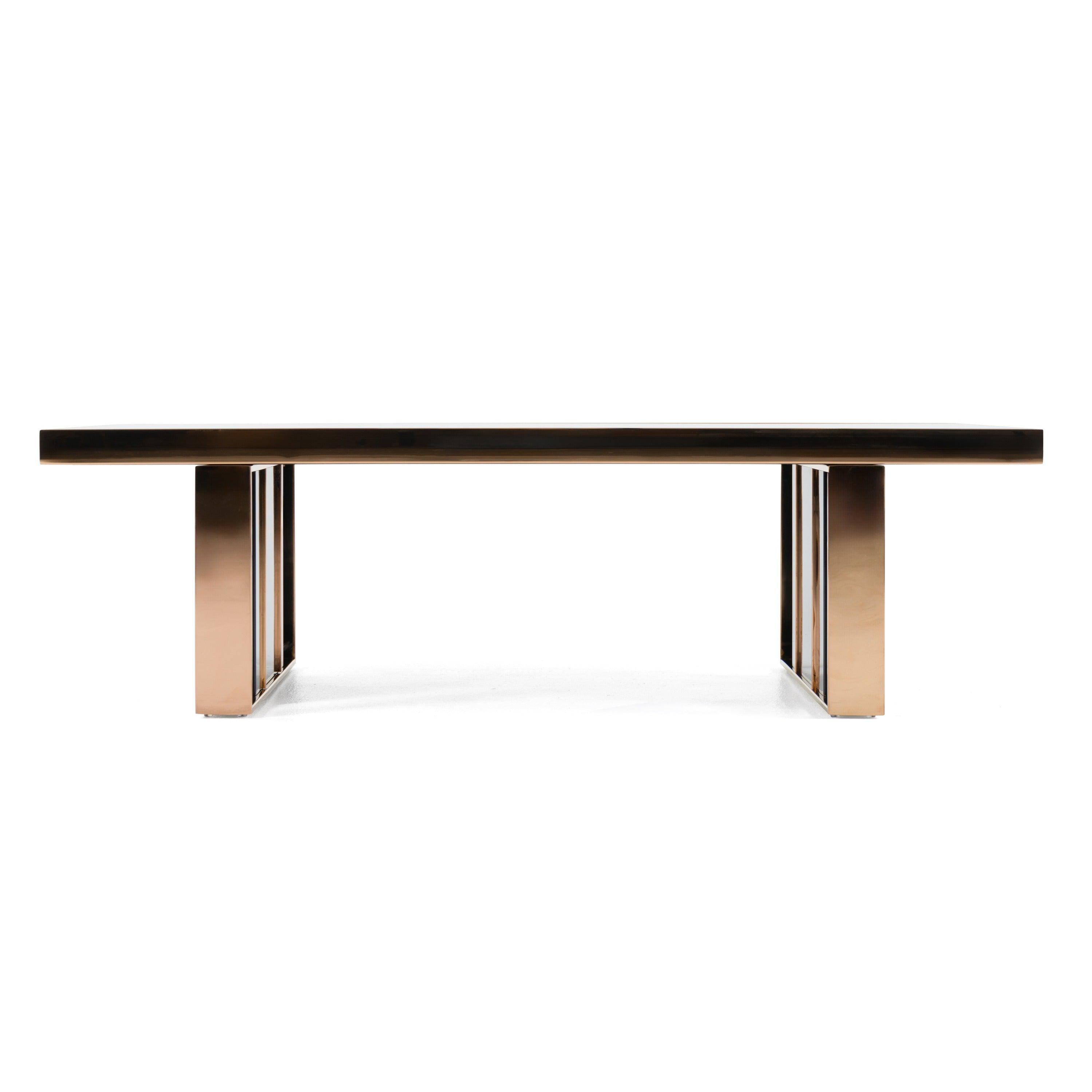 Nova Domus Cartier Modern Rosegold Coffee Table
