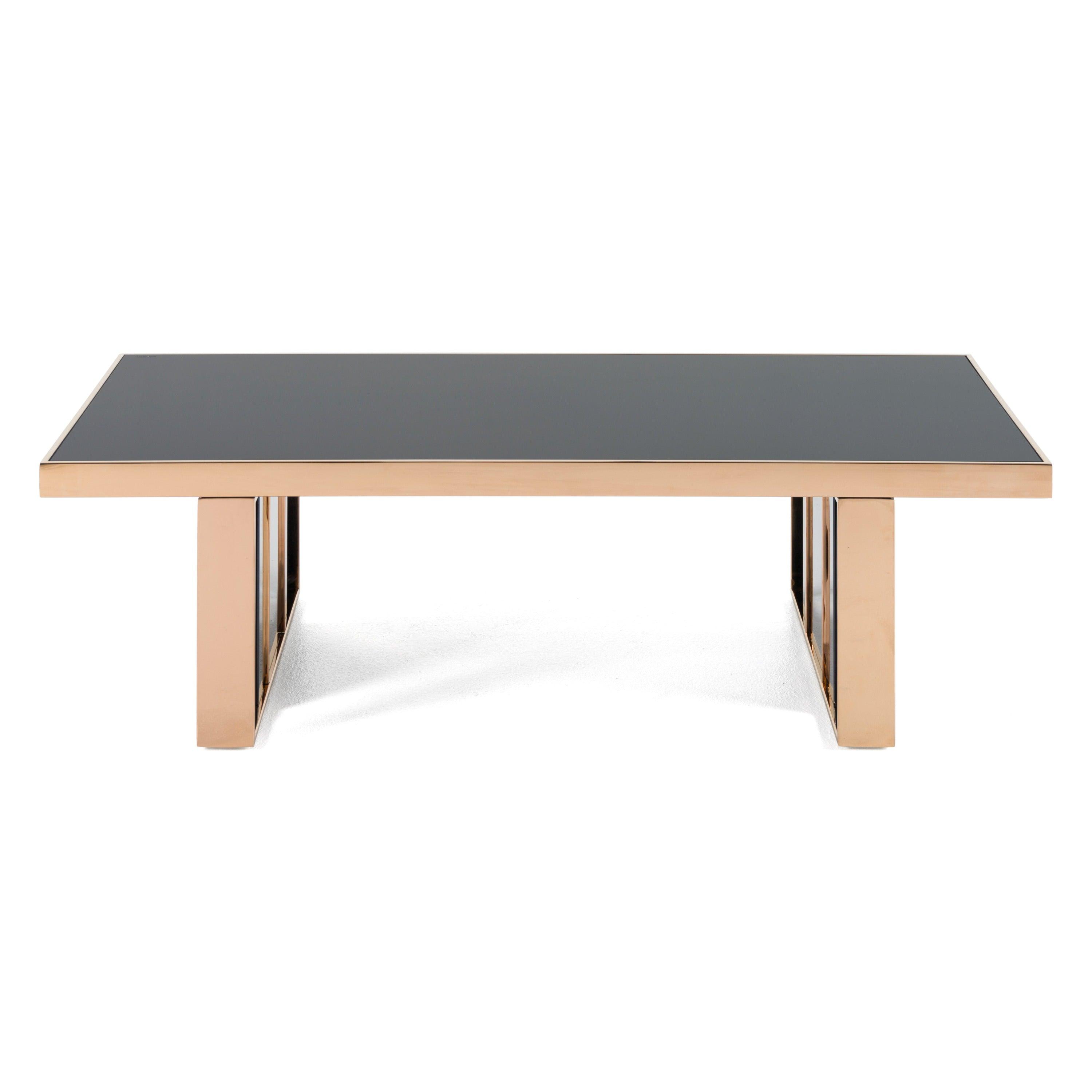 Nova Domus Cartier Modern Rosegold Coffee Table