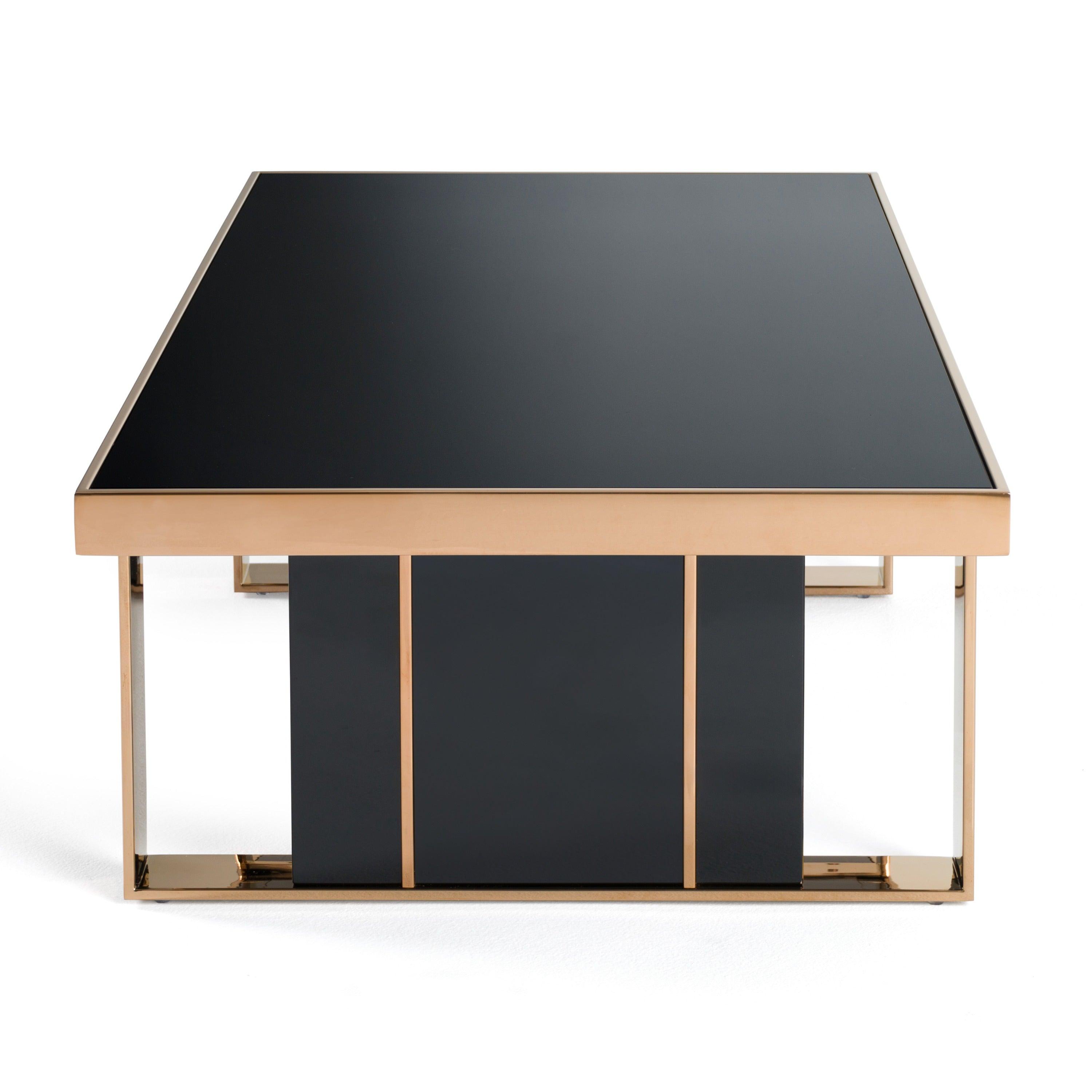 Nova Domus Cartier Modern Rosegold Coffee Table