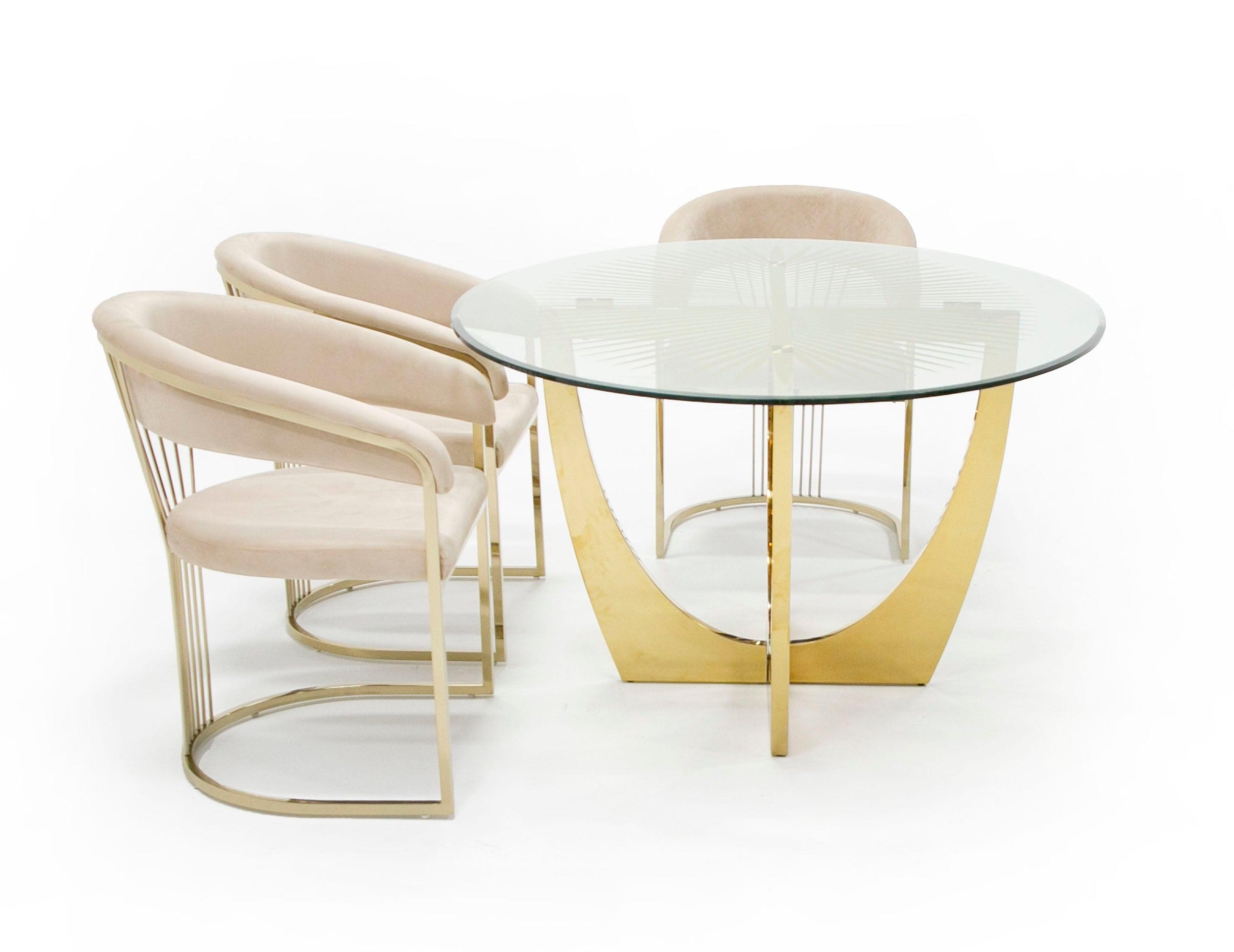 Modrest Chambers Glass Dining Table