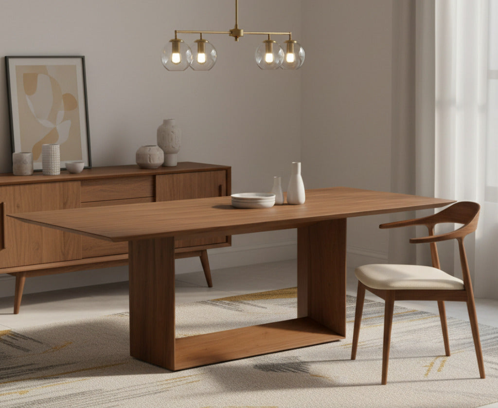 Channa - Modern 95" Dining Table