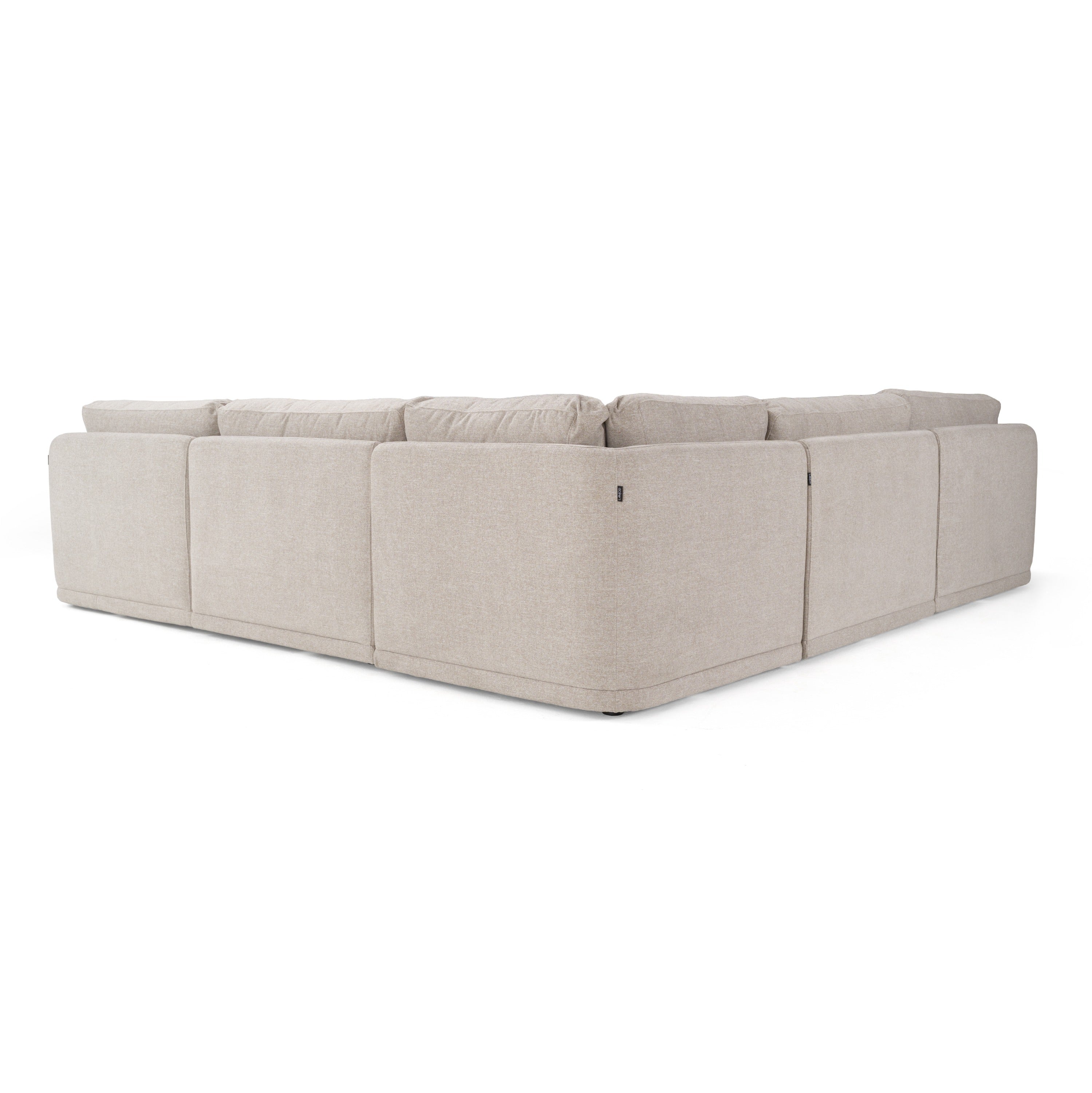 Divani Casa Chantry Modern Fabric Sectional Sofa