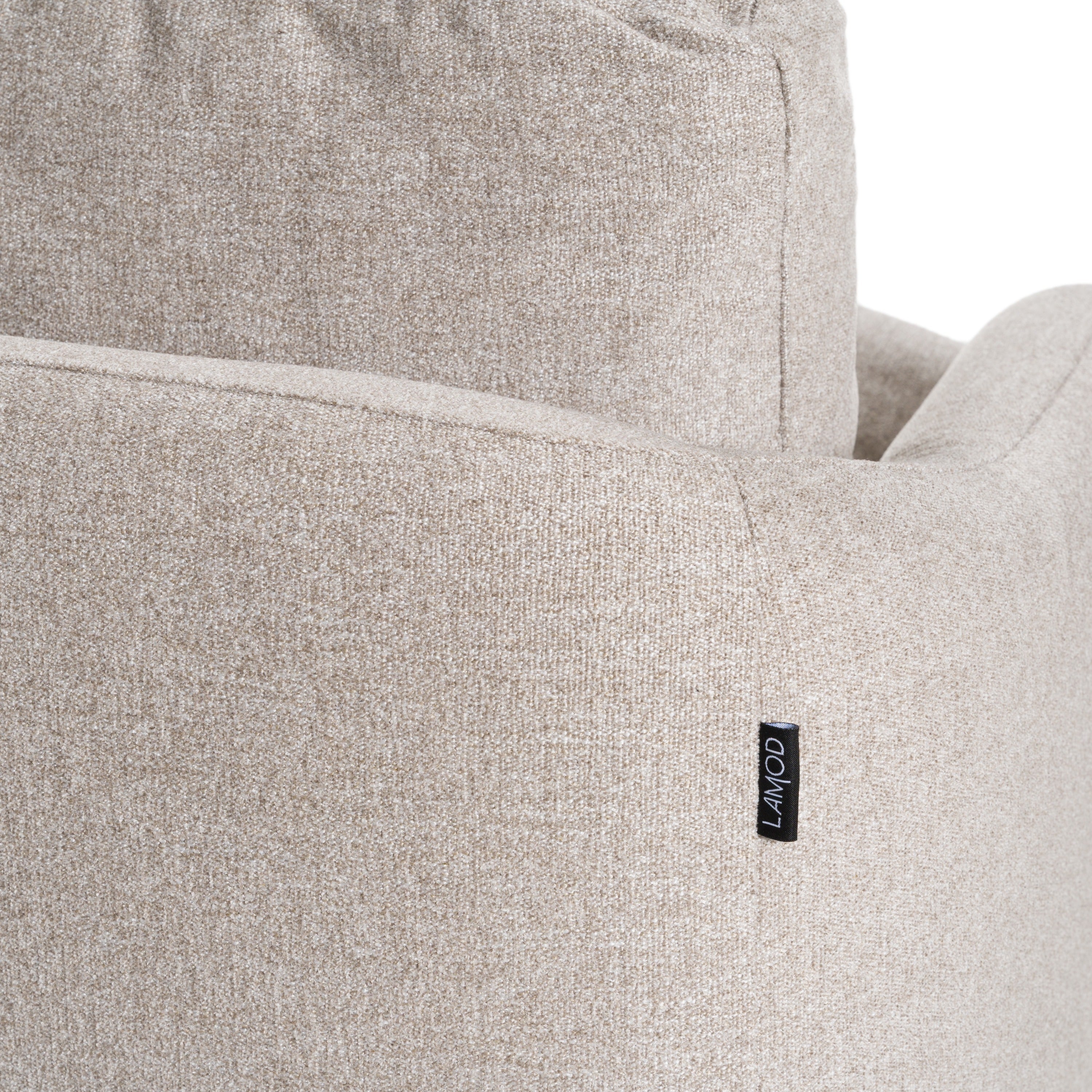 Divani Casa Chantry Modern Fabric Sectional Sofa