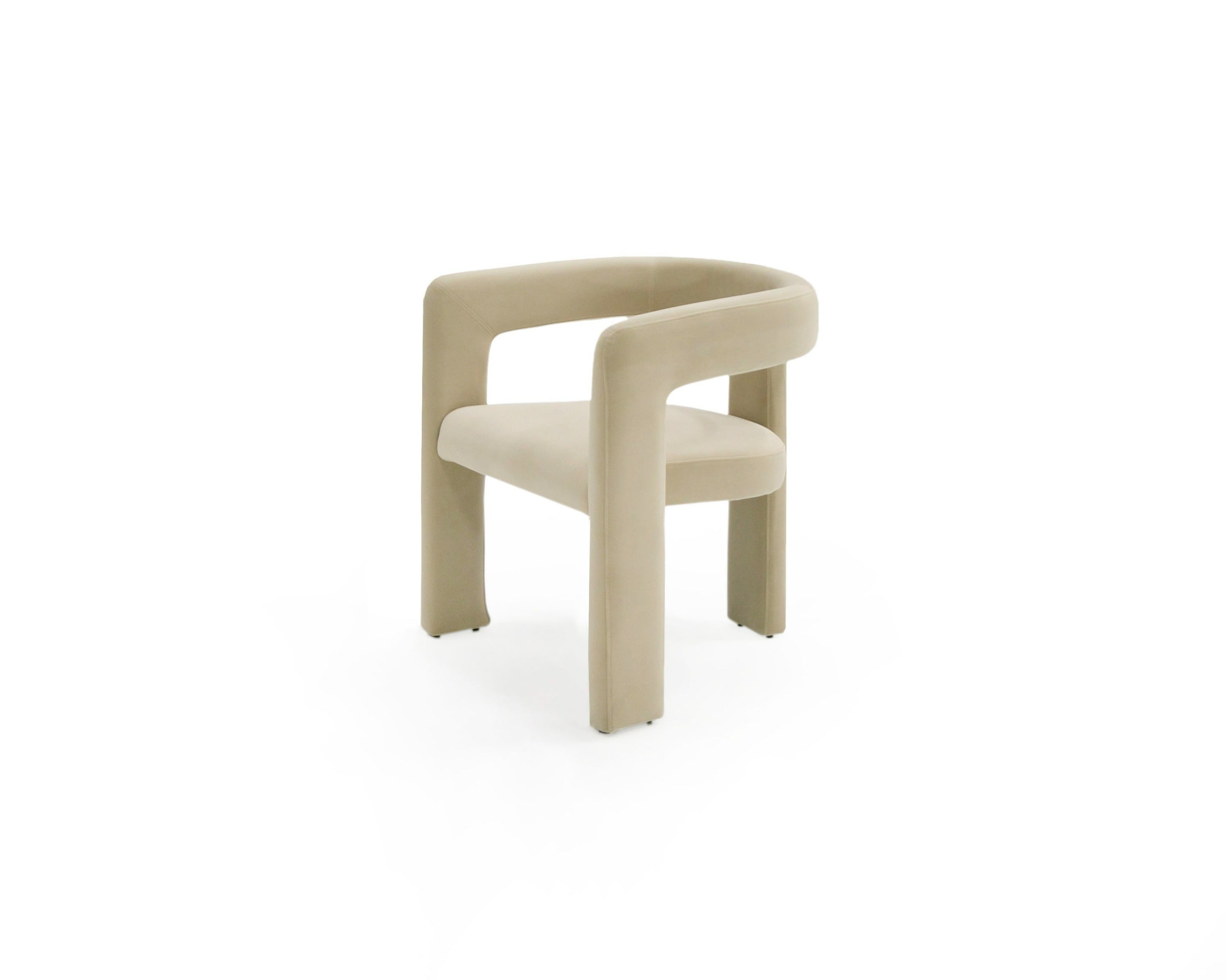 Modrest Cherish - Modern Fabric Dining Chair-Dining Chair-VIG-Wall2Wall Furnishings