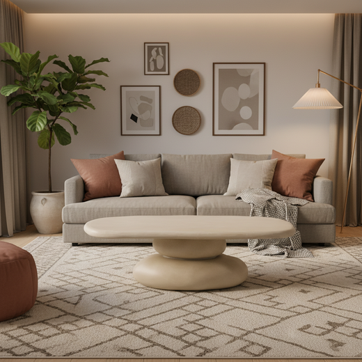 Coates - Modern Fiberform Coffee Table